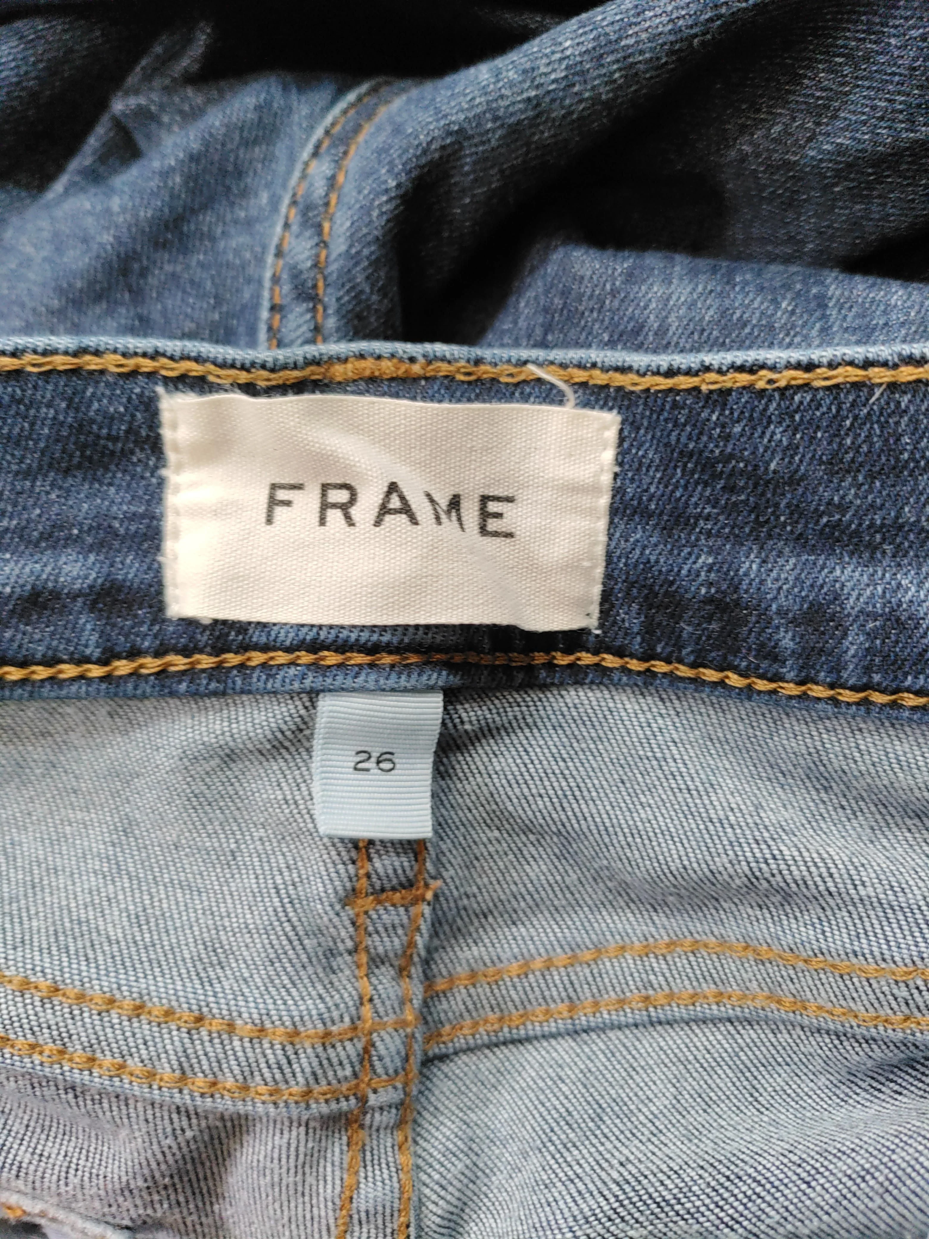 Frame Women's Jeans W 26 in Blue Cotton - Image 5