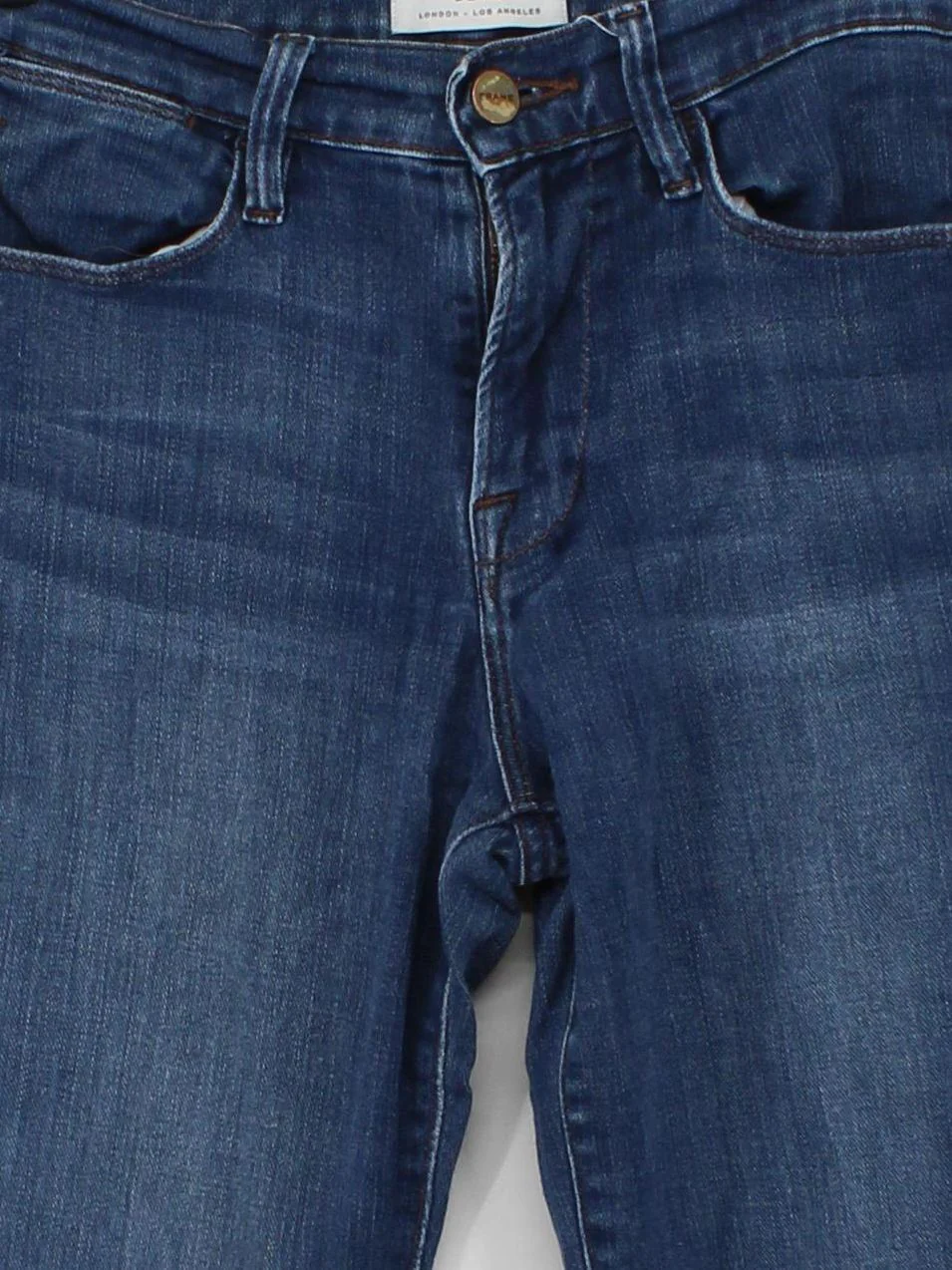 Frame Women's Jeans W 26 in Blue Cotton - Image 3