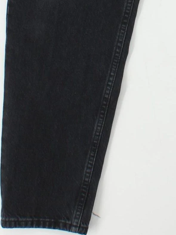 Frame Women's Jeans W 27 in Black 100% Cotton Mom - Image 4