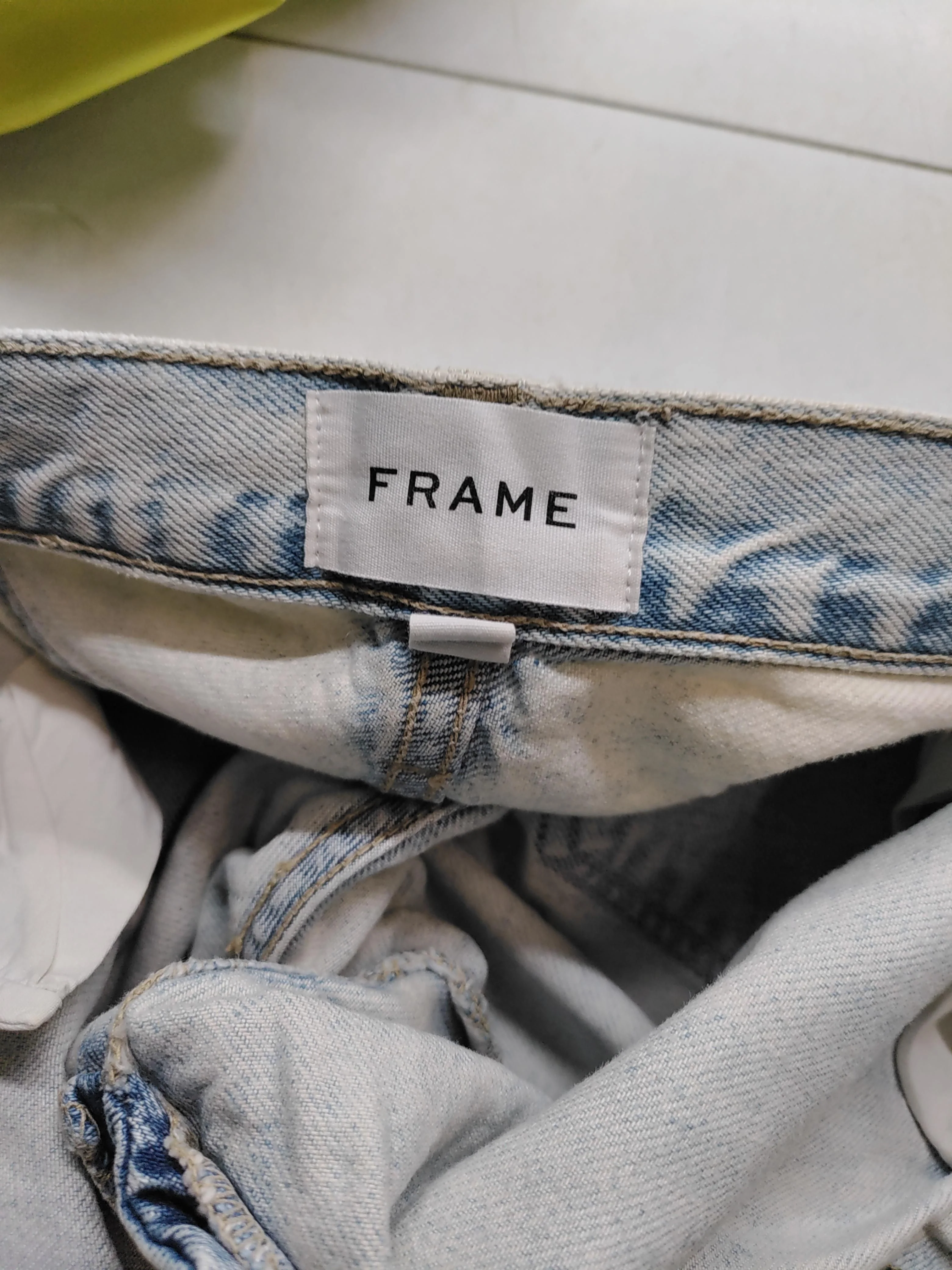 Frame Women's Jeans W 27 in Blue 100% Cotton Cropped - Image 6