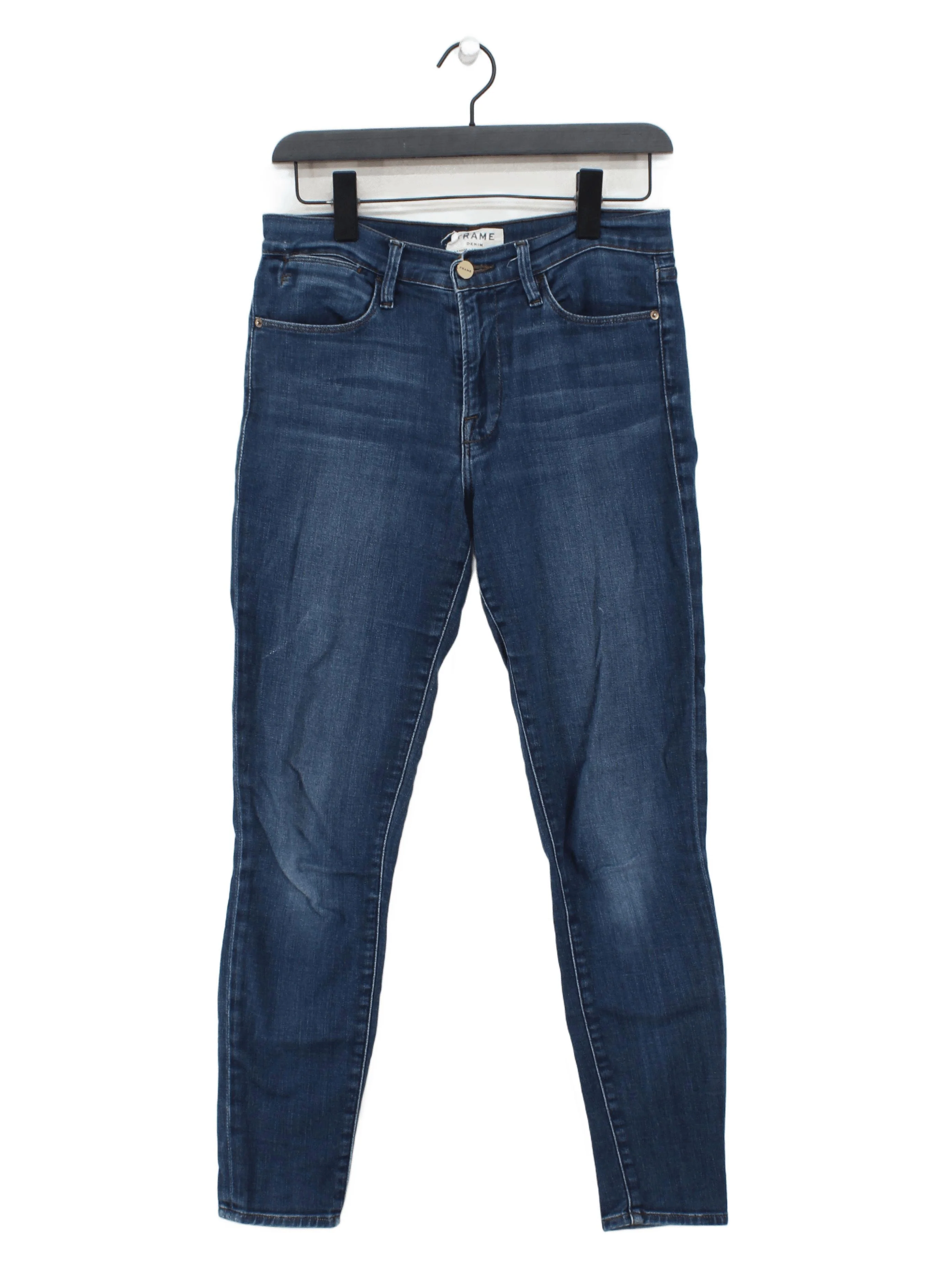 Frame Women's Jeans W 27 in Blue Cotton