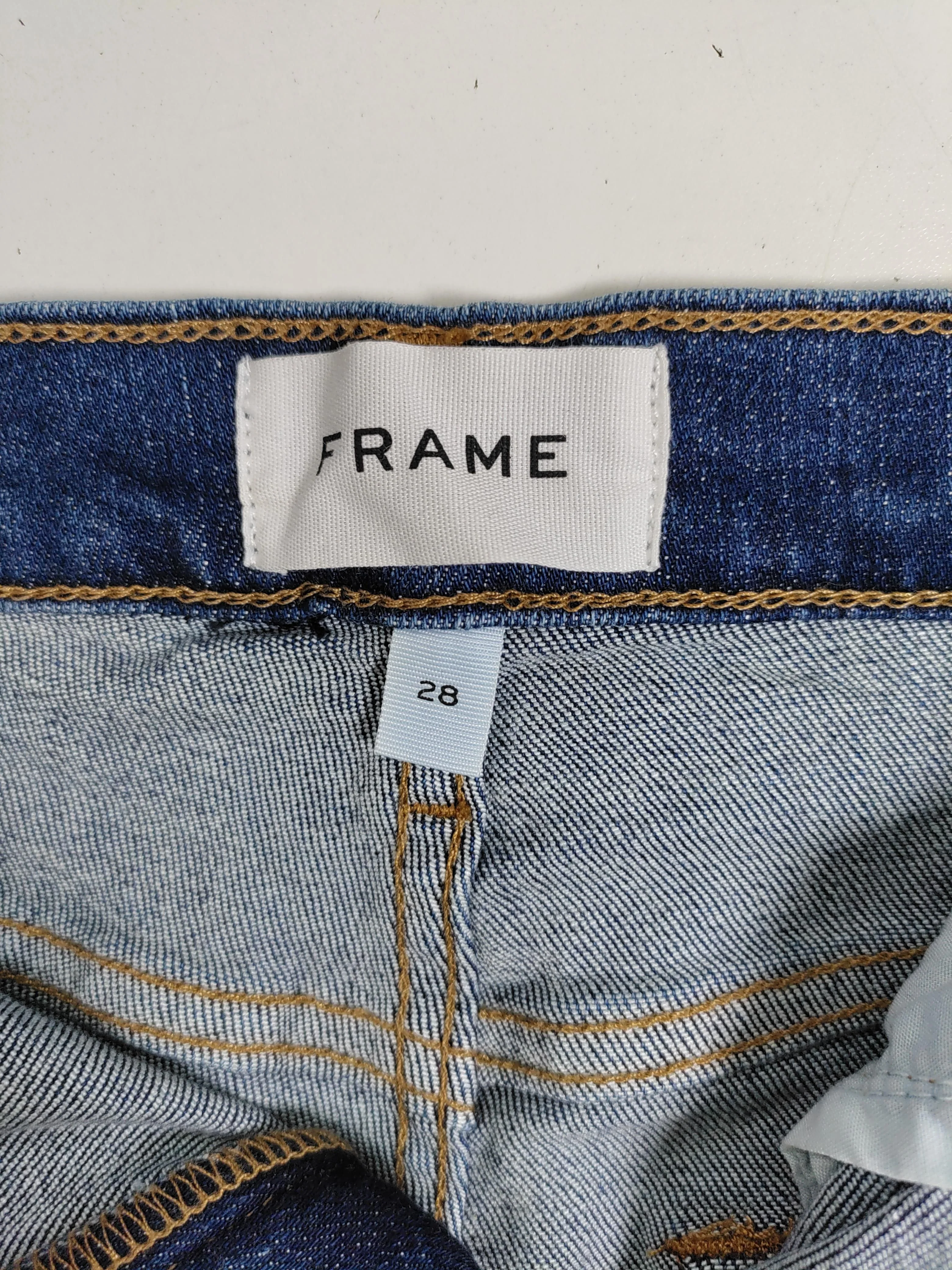 Frame Women's Jeans W 28 in Blue Cotton - Image 5