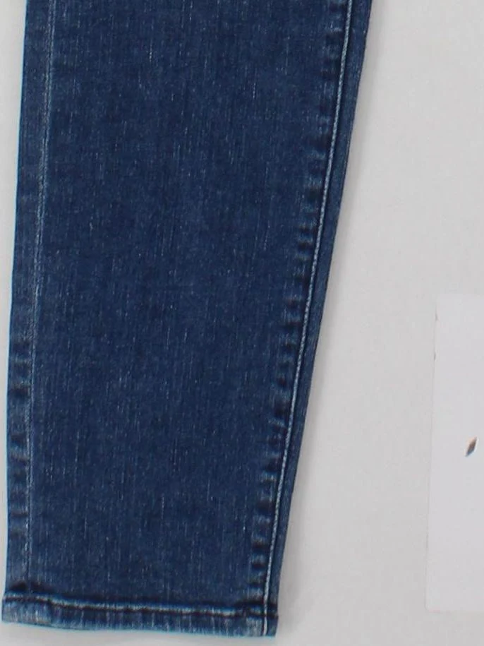 Frame Women's Jeans W 28 in Blue Cotton with Polyester, Spandex Skinny - Image 4
