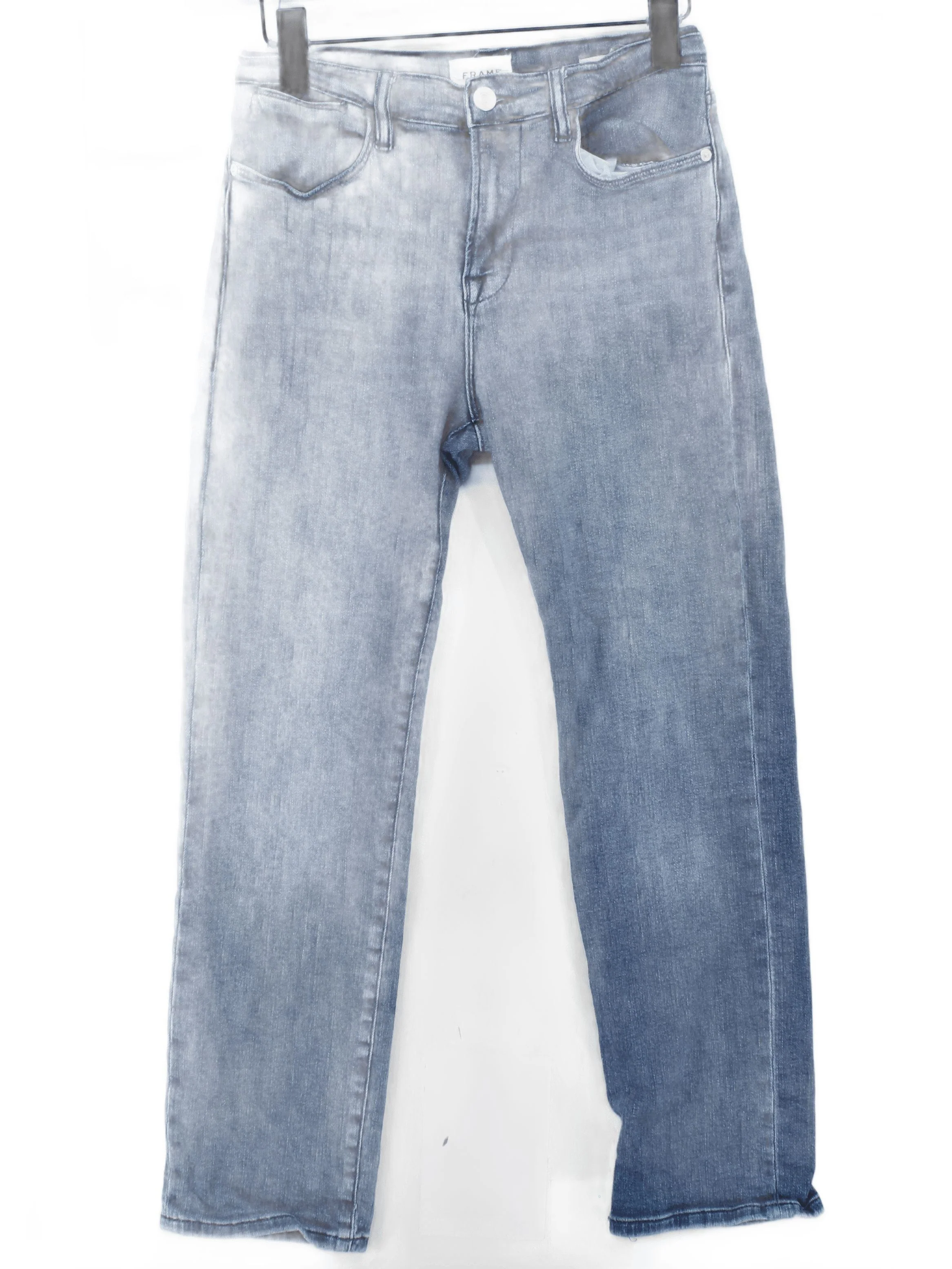 Frame Women's Jeans W 29 in Blue Cotton with Lyocell Modal, Elastane Skinny