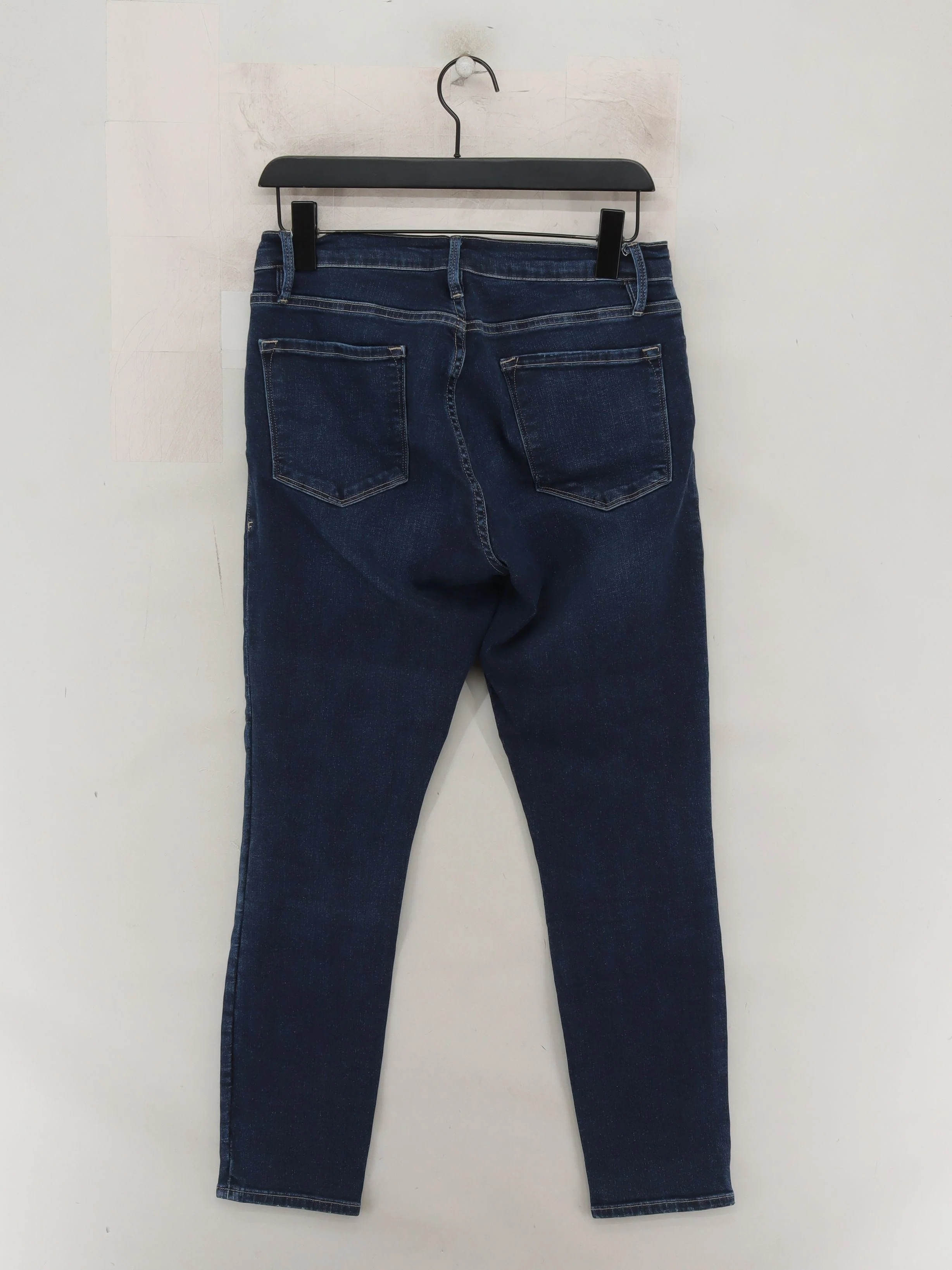 Frame Women's Jeans W 31 in Blue Cotton with Elastane Skinny - Image 2