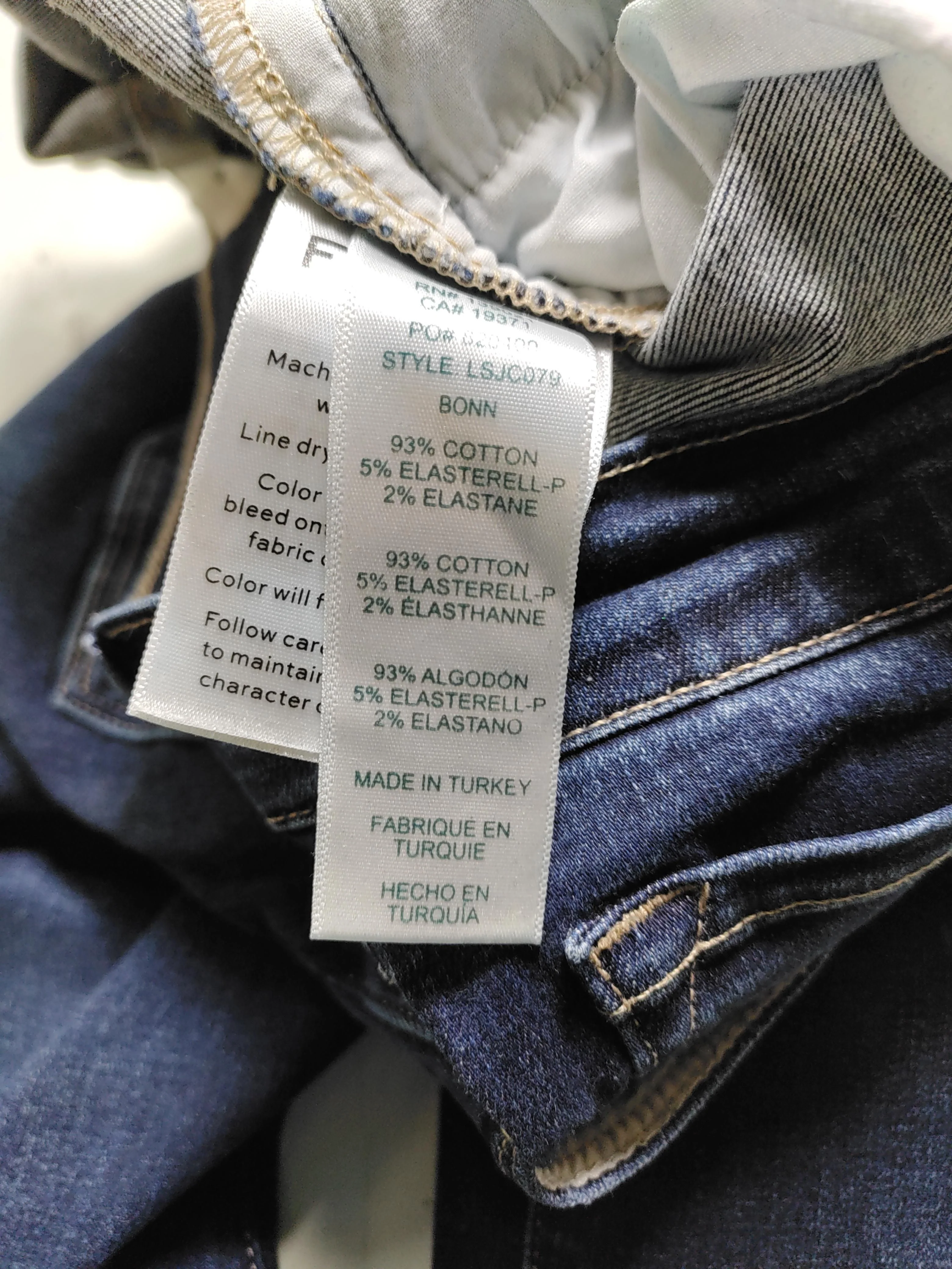 Frame Women's Jeans W 31 in Blue Cotton with Elastane Skinny - Image 6