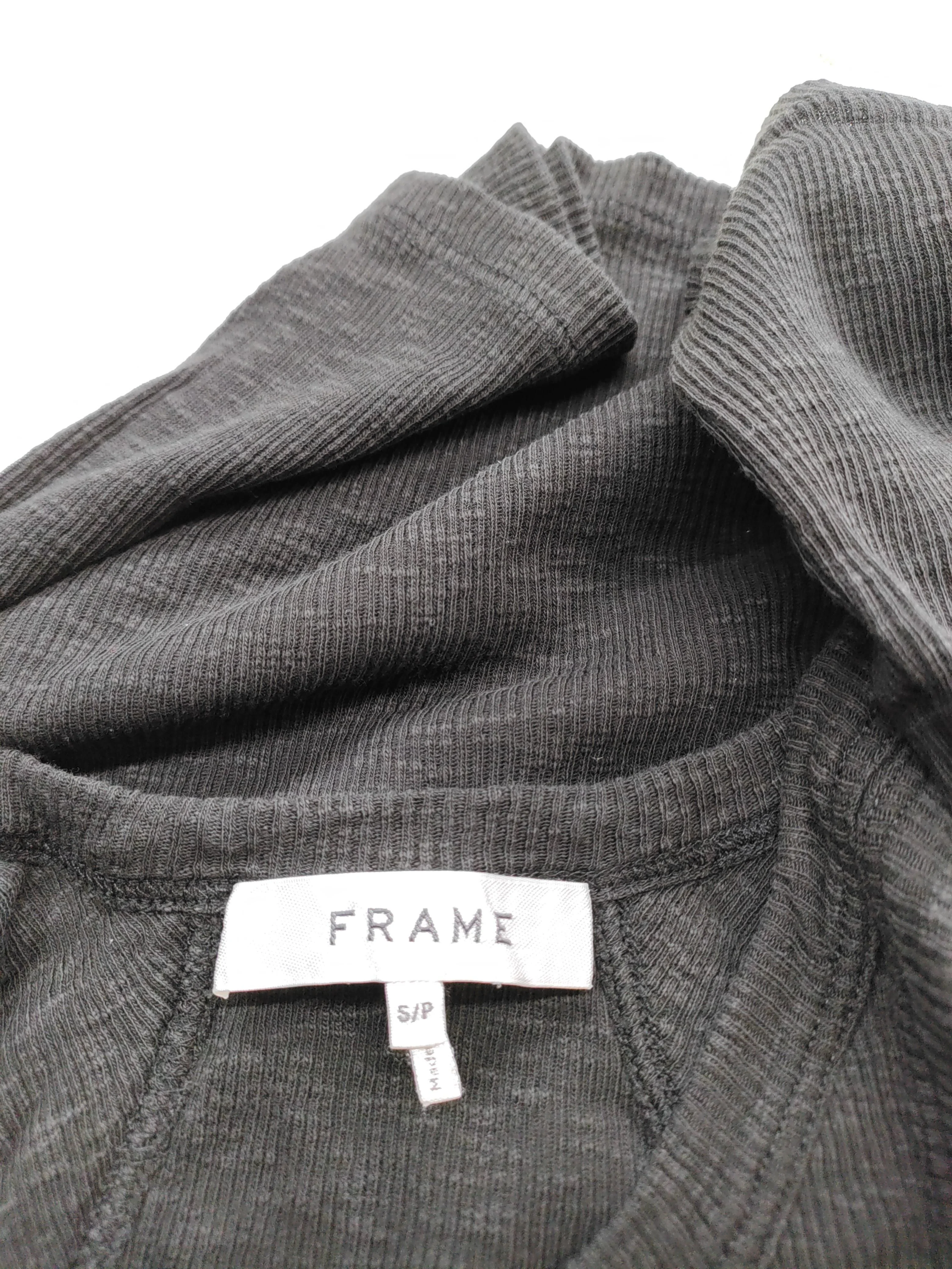 Frame Women's T-Shirt S Black 100% Cotton Sleeveless Round Neck Basic - Image 5