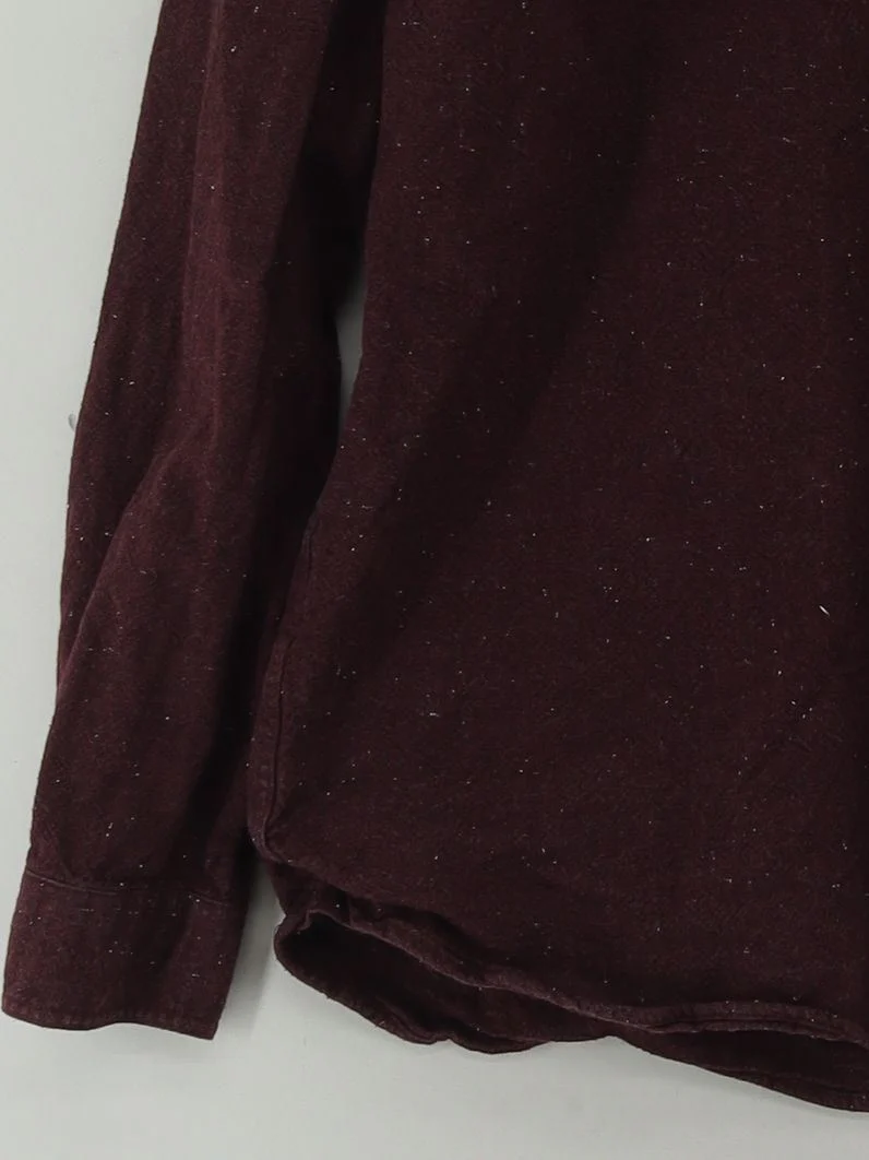 Frank And Oak Men's Shirt XXL Brown 100% Cotton Basic - Image 4