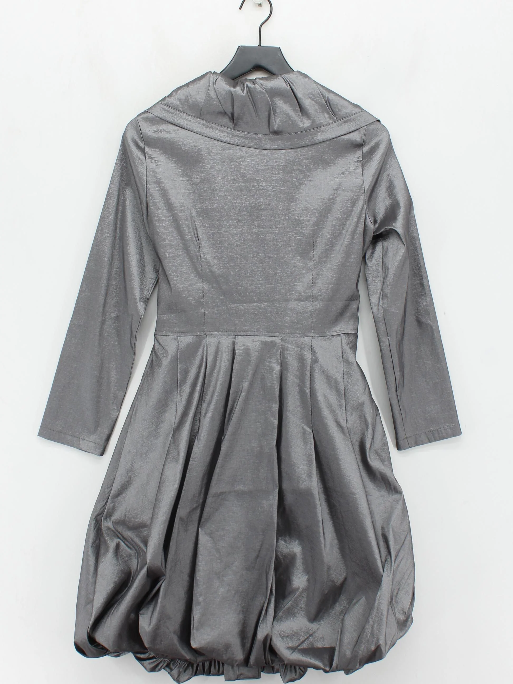 Frank Lyman Shirt Mini Dress UK12 in Grey - Image 2