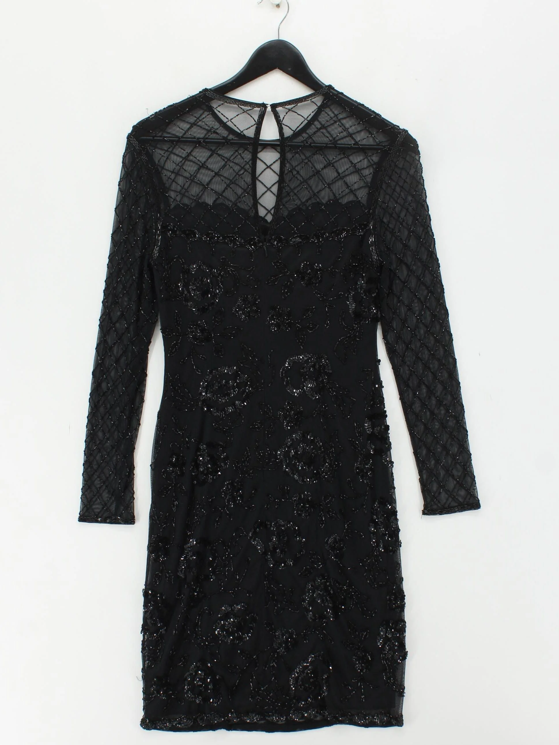 Frank Usher Bodycon Mini Dress UK12 in Black - Image 2
