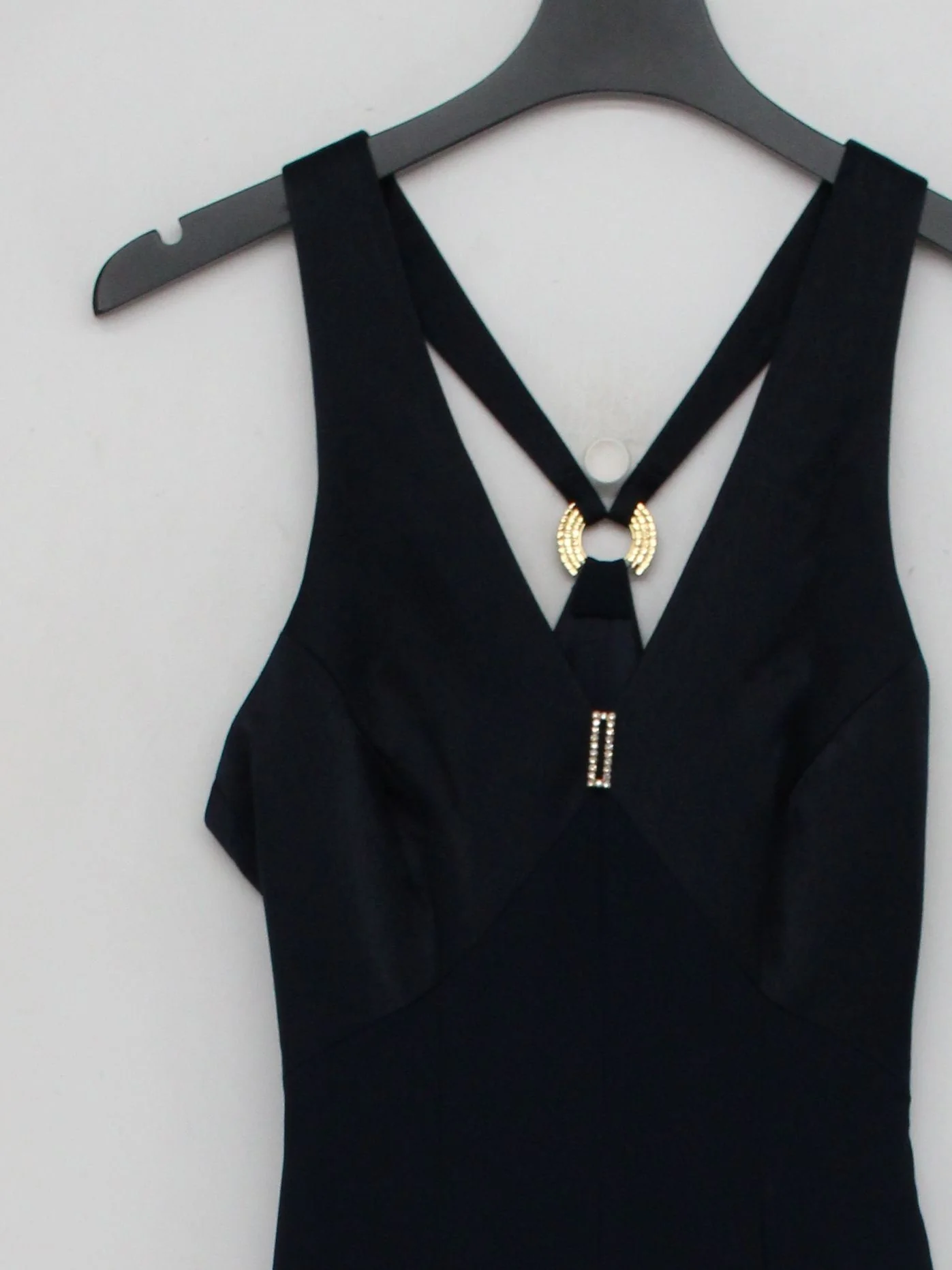 Frank Usher Maxi Dress UK10 in Black - Image 3