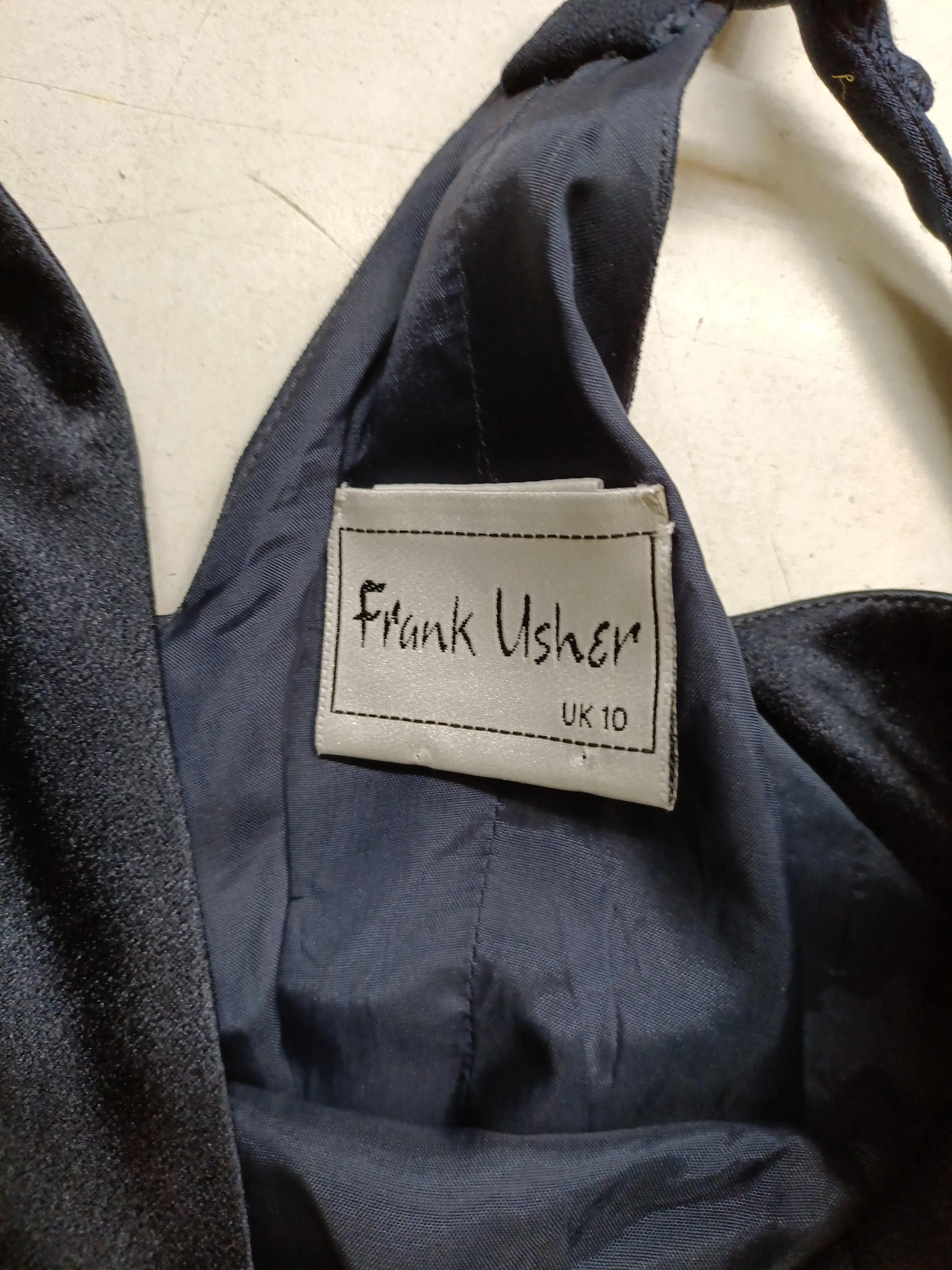 Frank Usher Maxi Dress UK10 in Black - Image 5