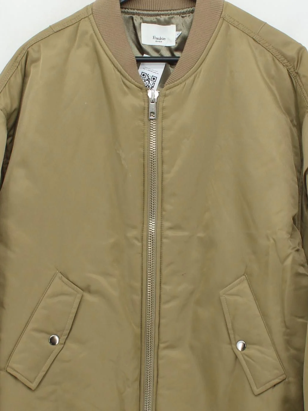Frankie Shop Bomber Jacket jacket tan - Image 3