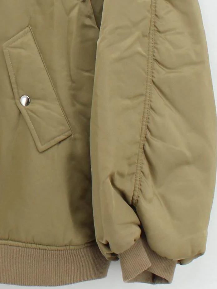 Frankie Shop Bomber Jacket jacket tan - Image 4