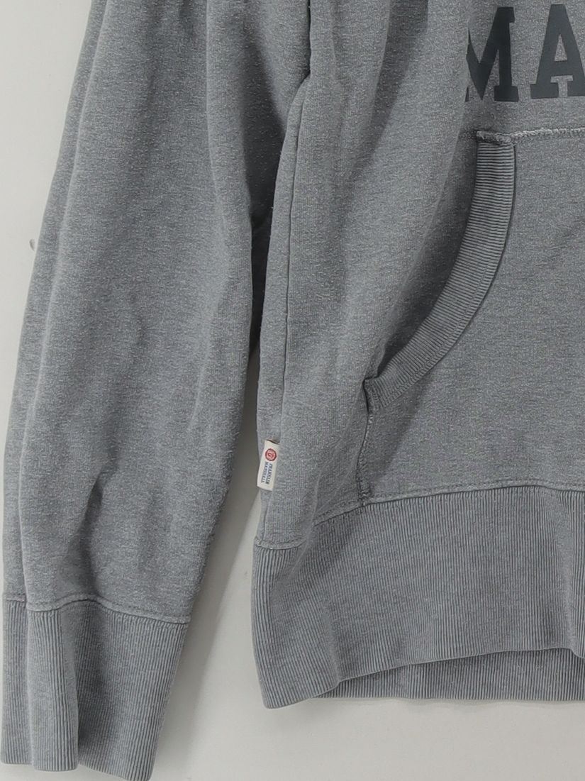 Franklin & Marshall Men's Hoodie XL Grey Graphic 100% Cotton Pullover - Image 4