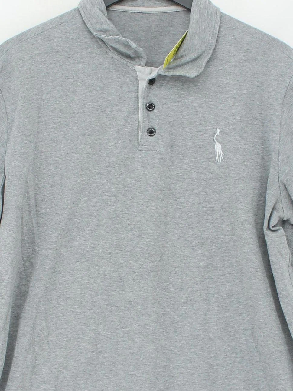 Franklin & Marshall Men's Polo M Grey 100% Cotton Basic - Image 3