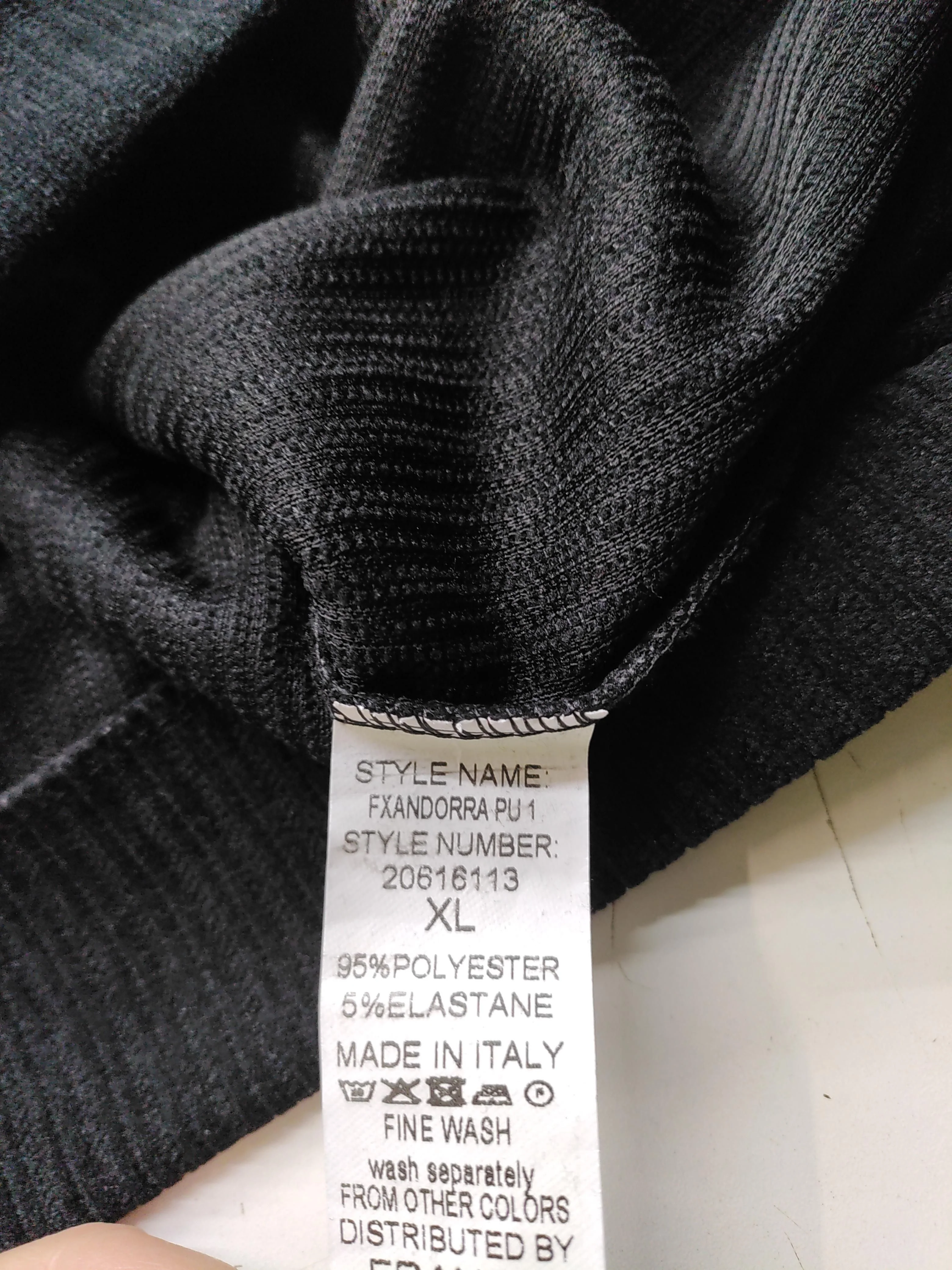 Fransa Women's Hoodie XL Black Polyester with Elastane Pullover - Image 6