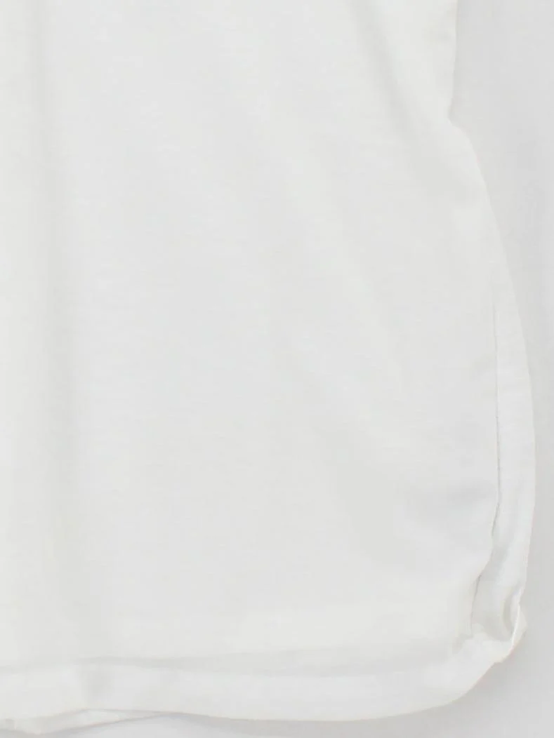 Fransa Women's Top S White Polyester with Viscose Short Sleeve V-Neck Basic - Image 4