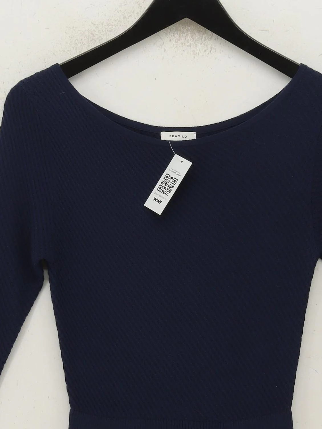 FRAY I.D Skater Mini Dress UK6 in Blue - Image 3