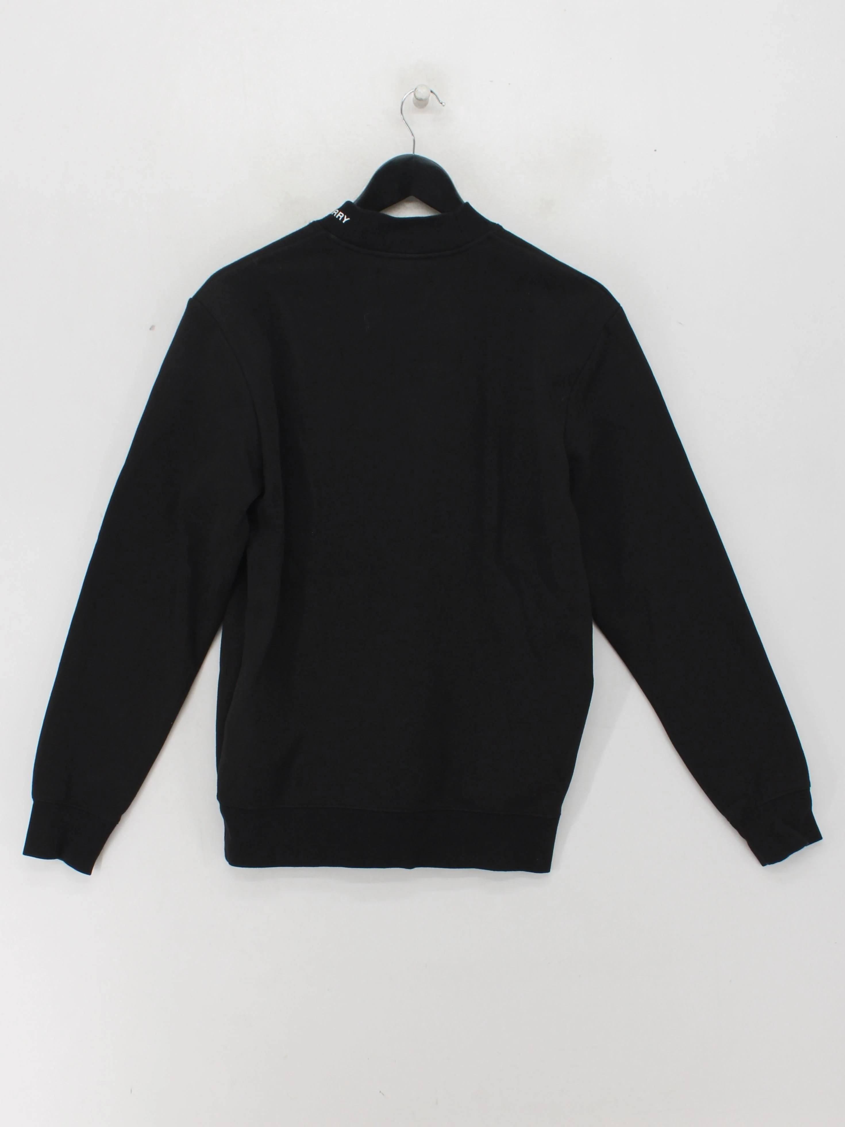 Fred Perry Men's Hoodie S Black Polyester with Cotton, Elastane Pullover - Image 2