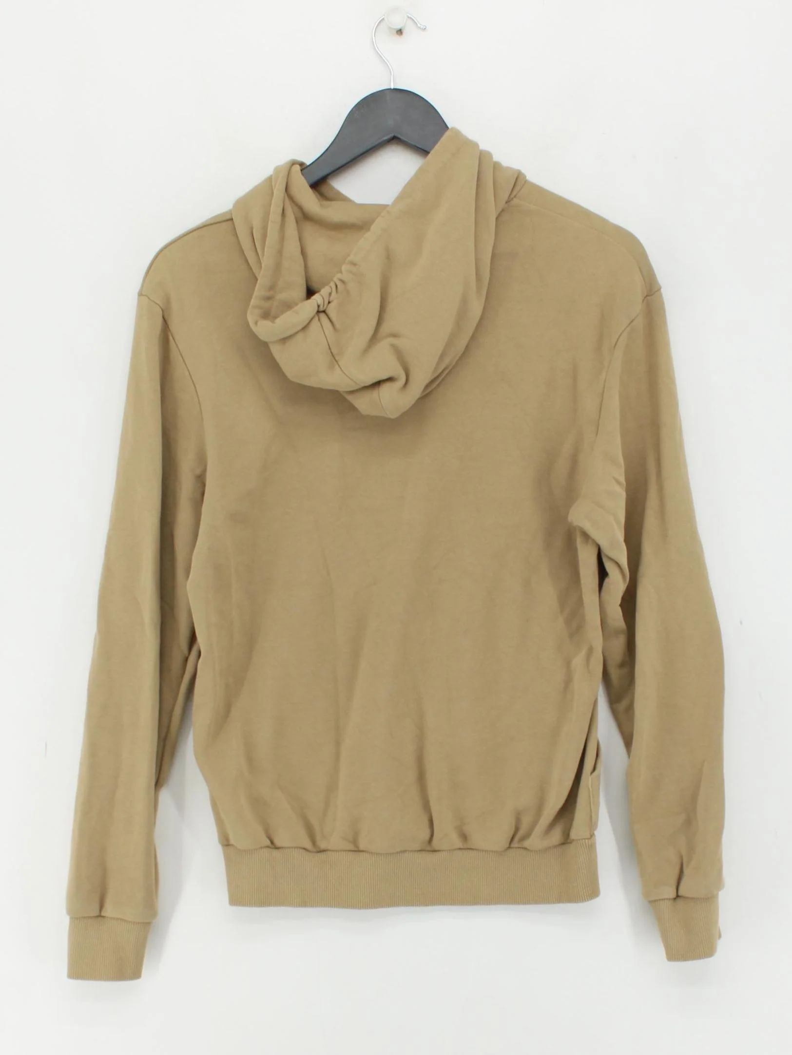 Fred Perry Men's Hoodie S Tan Graphic Cotton with Elastane Pullover - Image 2