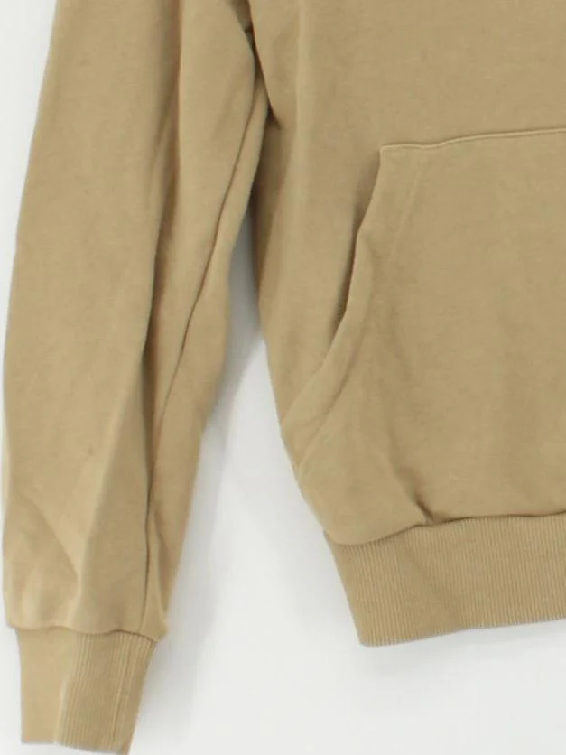 Fred Perry Men's Hoodie S Tan Graphic Cotton with Elastane Pullover - Image 4