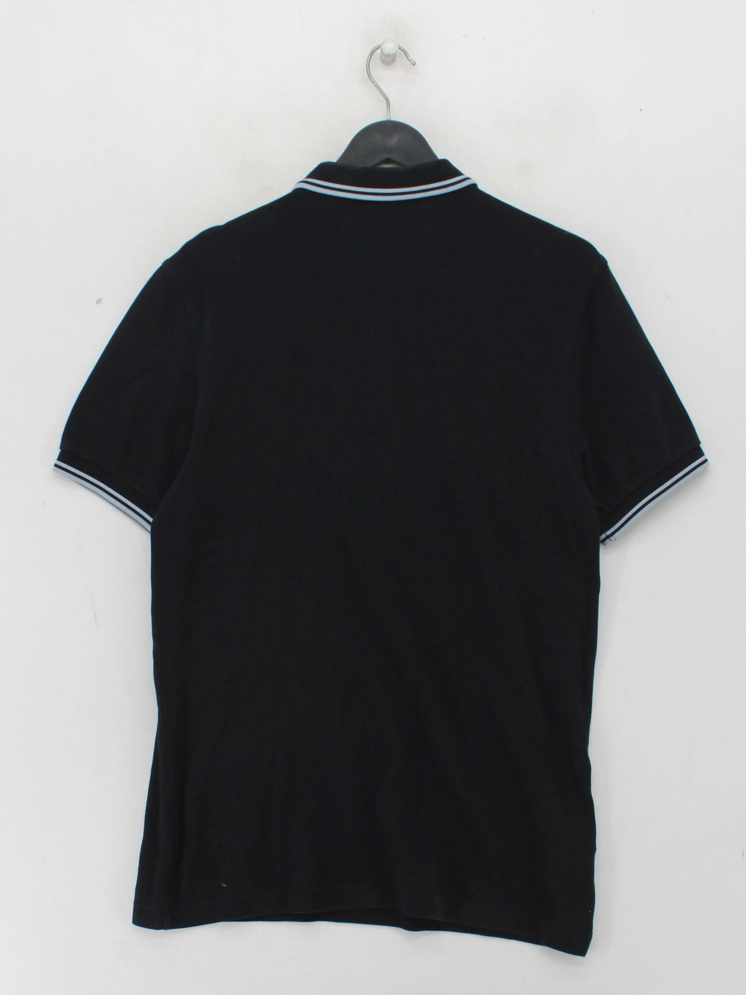 Fred Perry Men's Polo M Black 100% Cotton Basic - Image 2