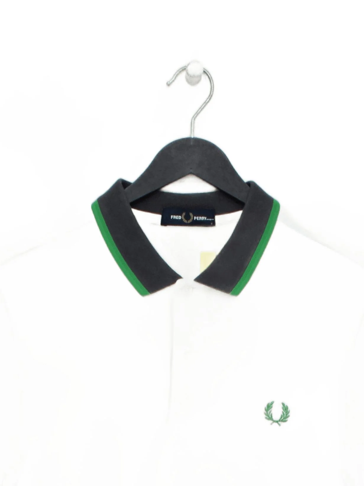 Fred Perry Men's Polo M White 100% Cotton Basic