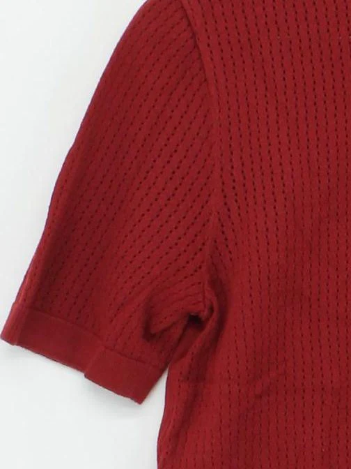 Fred Perry Men's Polo S Red 100% Other Basic - Image 4