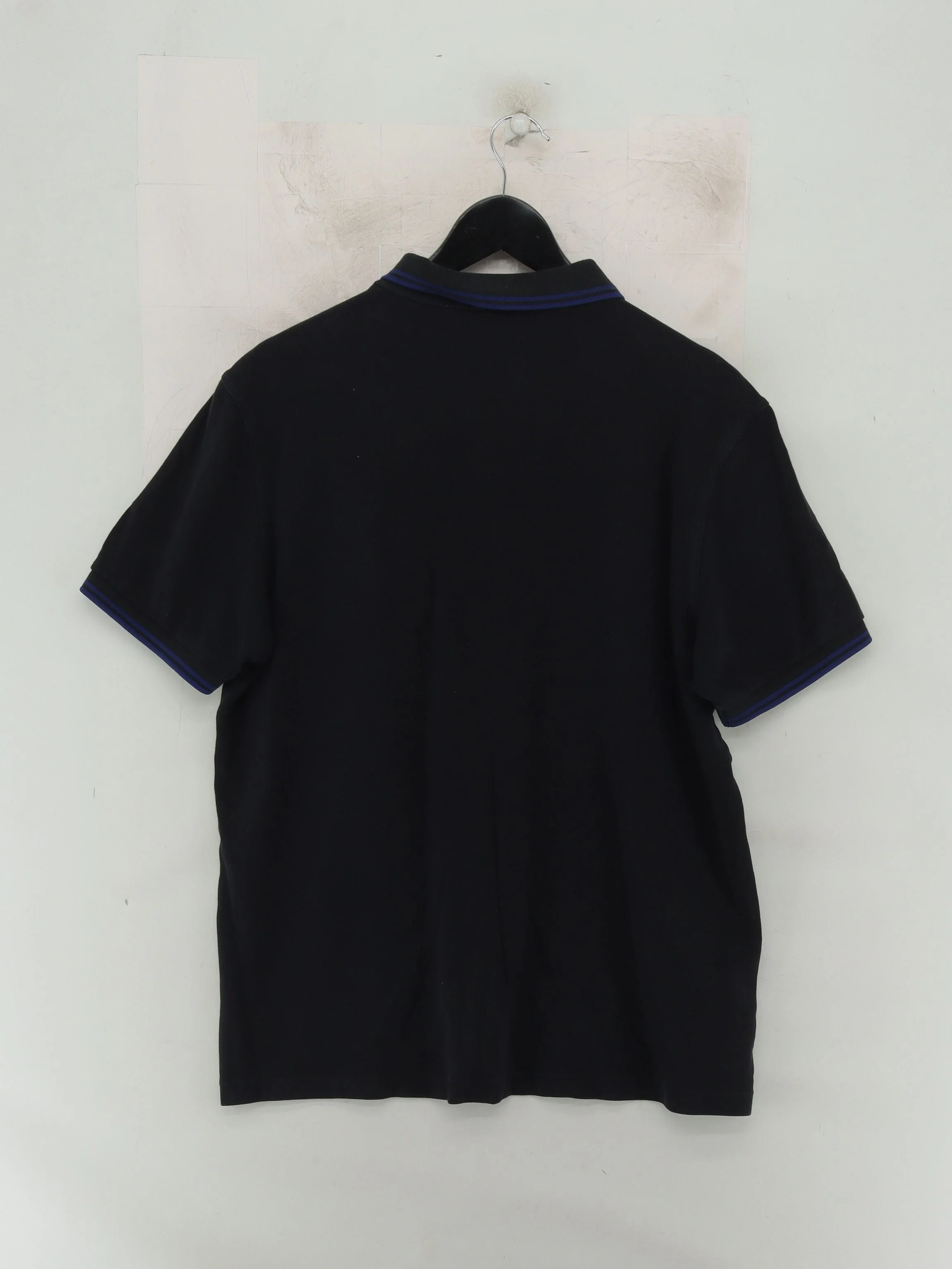 Fred Perry Men's Polo XL Black 100% Cotton Basic - Image 2