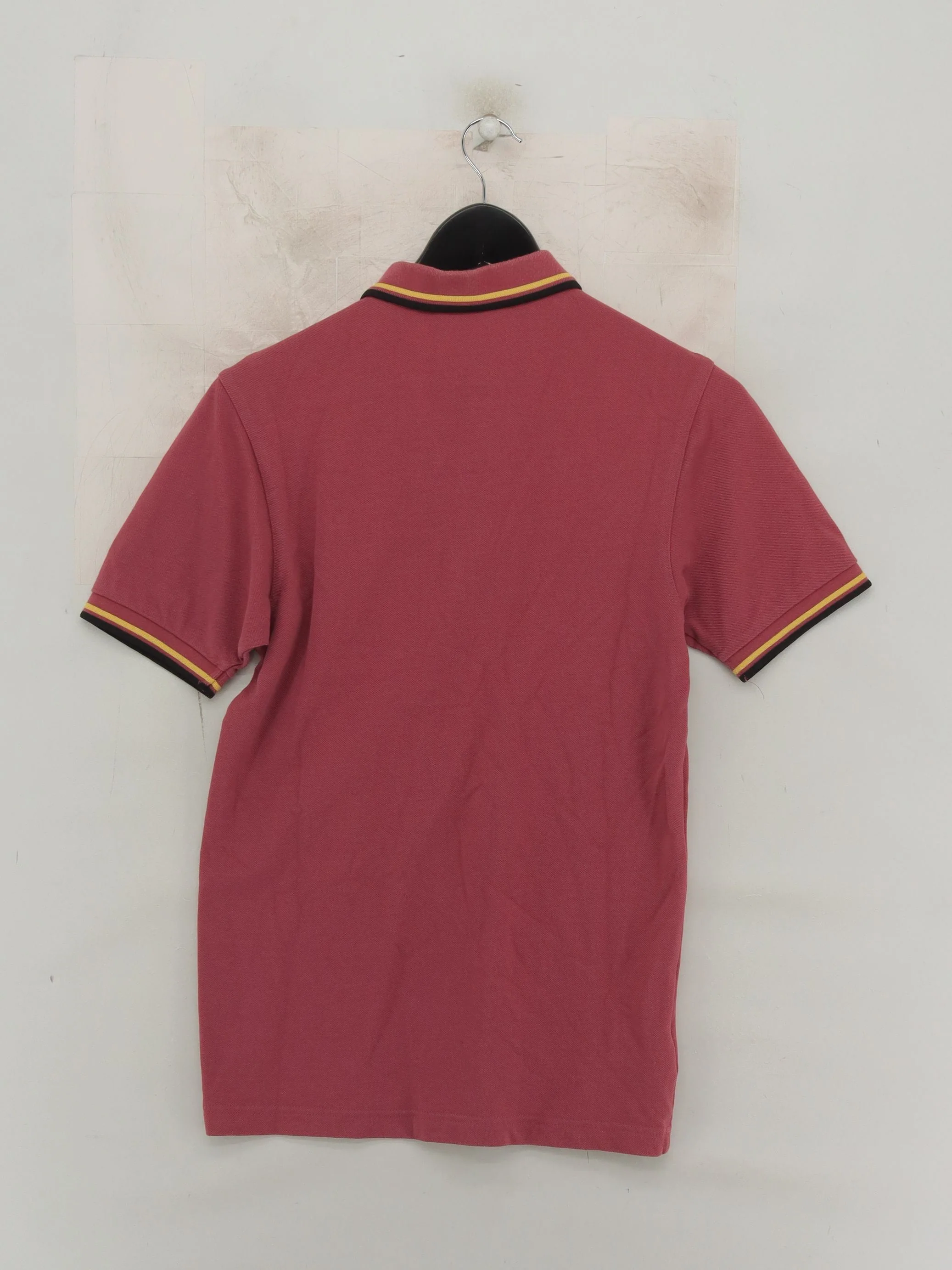 Fred Perry Men's Polo XS Red 100% Cotton Basic - Image 2