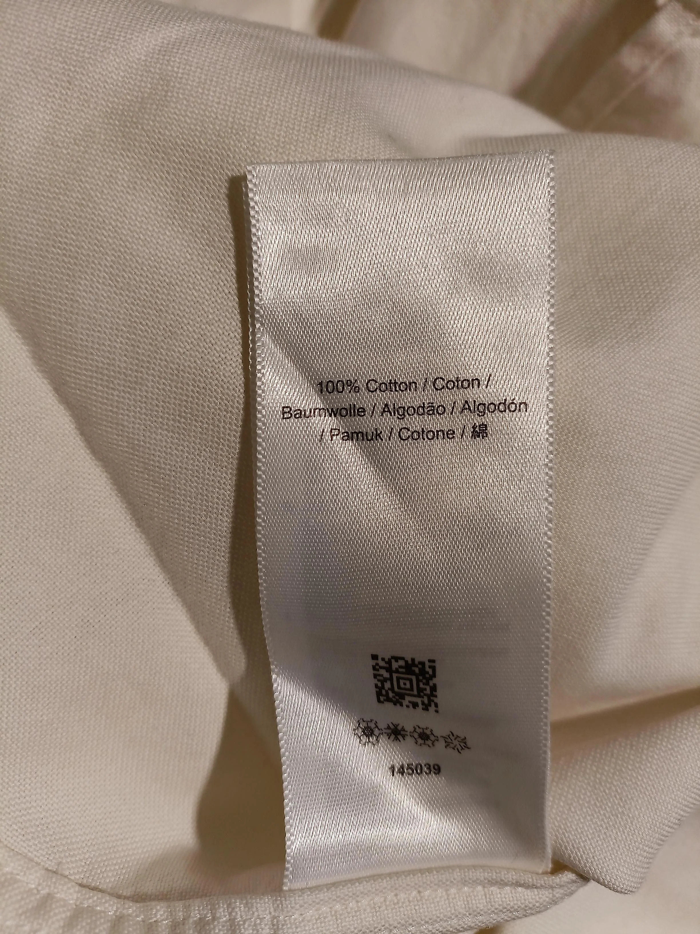 Fred Perry Men's Shirt L Cream 100% Cotton Basic - Image 6