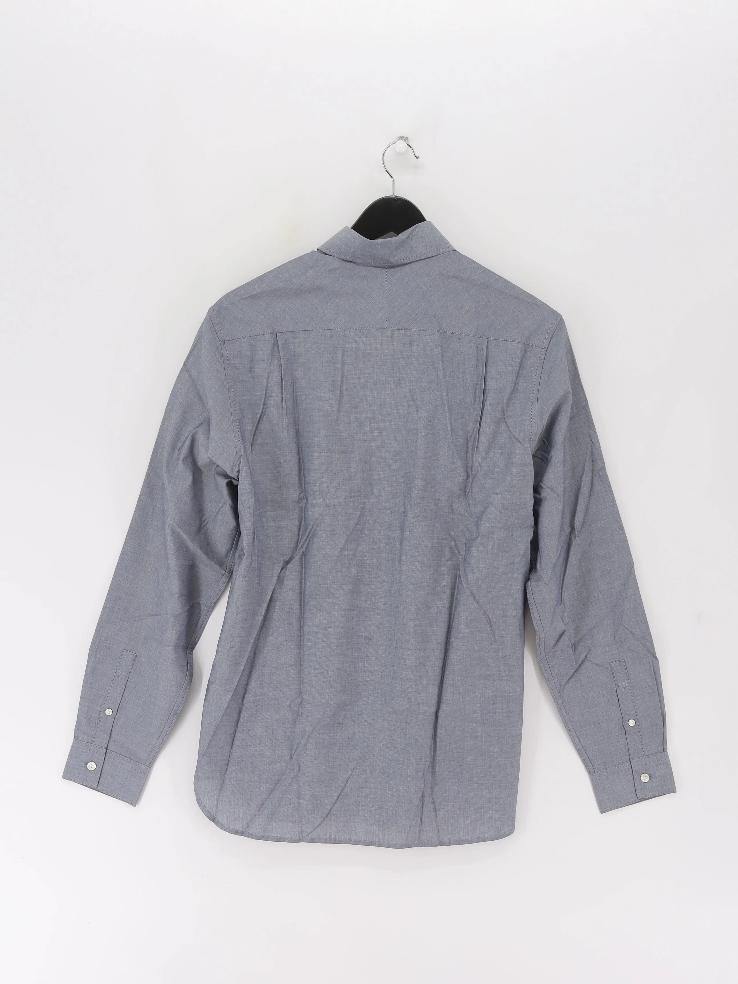 Fred Perry Men's Shirt S Grey 100% Cotton Basic New with tags - Image 2