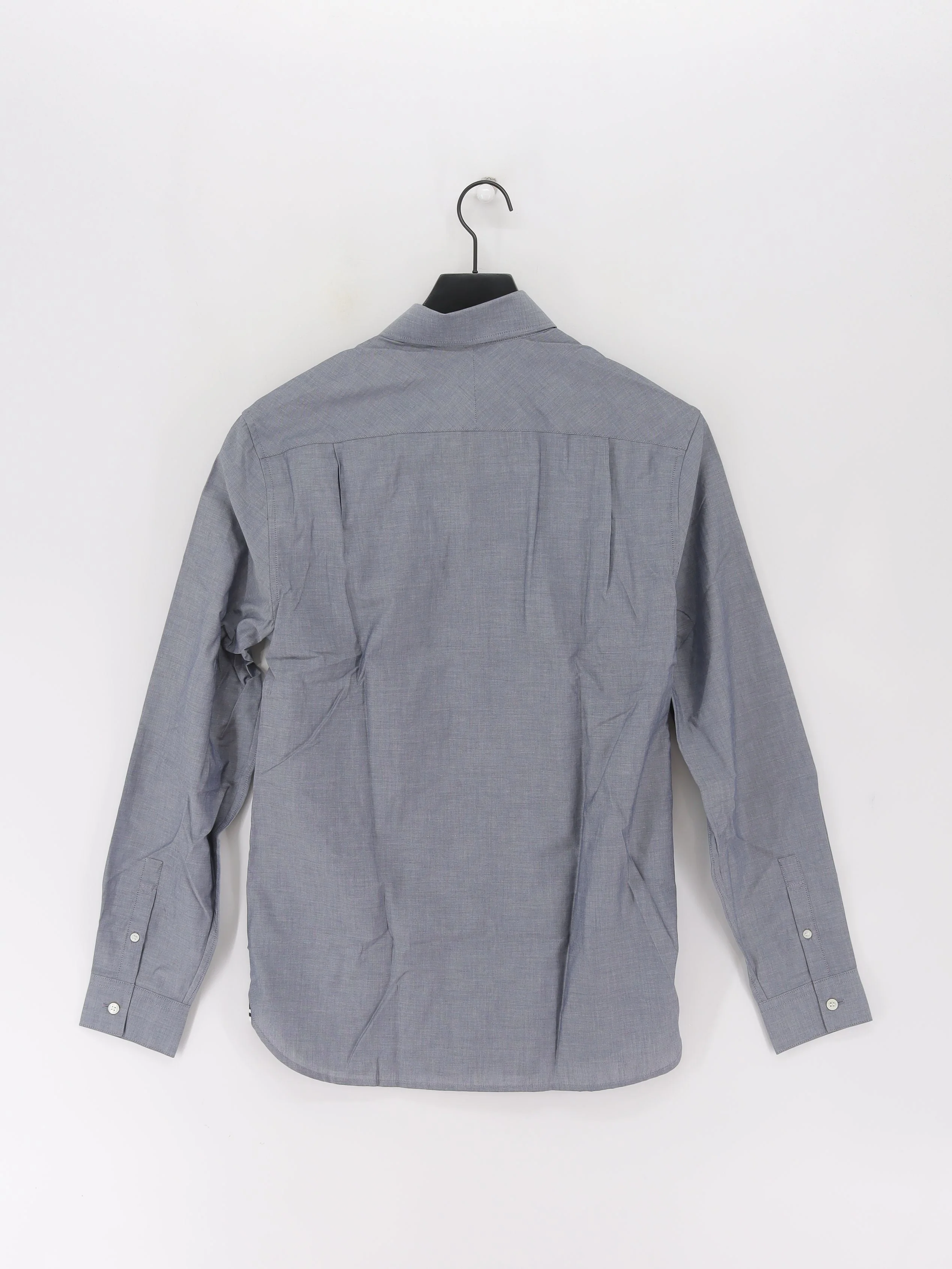 Fred Perry Men's Shirt S Grey 100% Cotton Basic New with tags - Image 2
