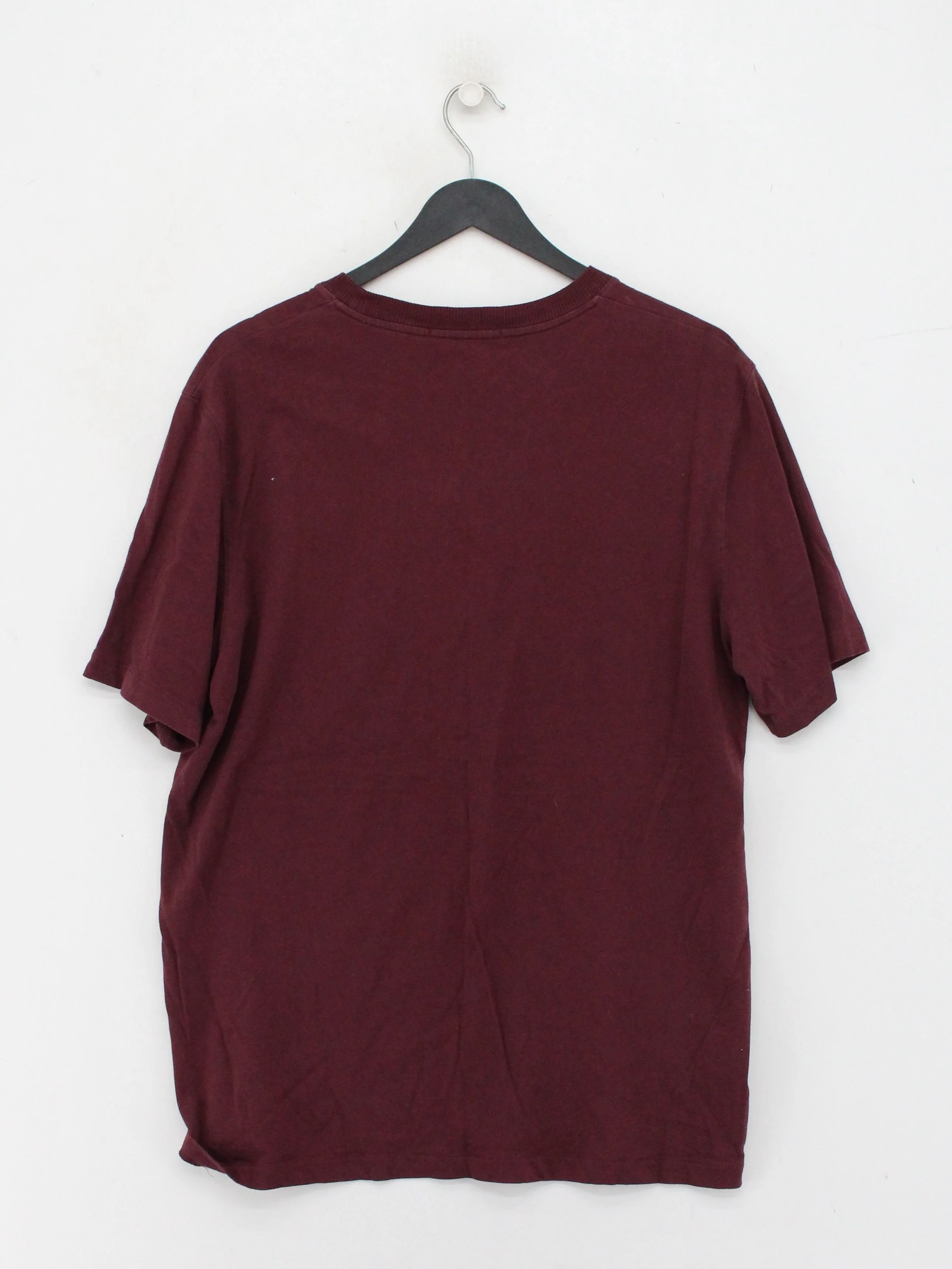 Fred Perry Men's T-Shirt L Red Graphic 100% Cotton Basic - Image 2