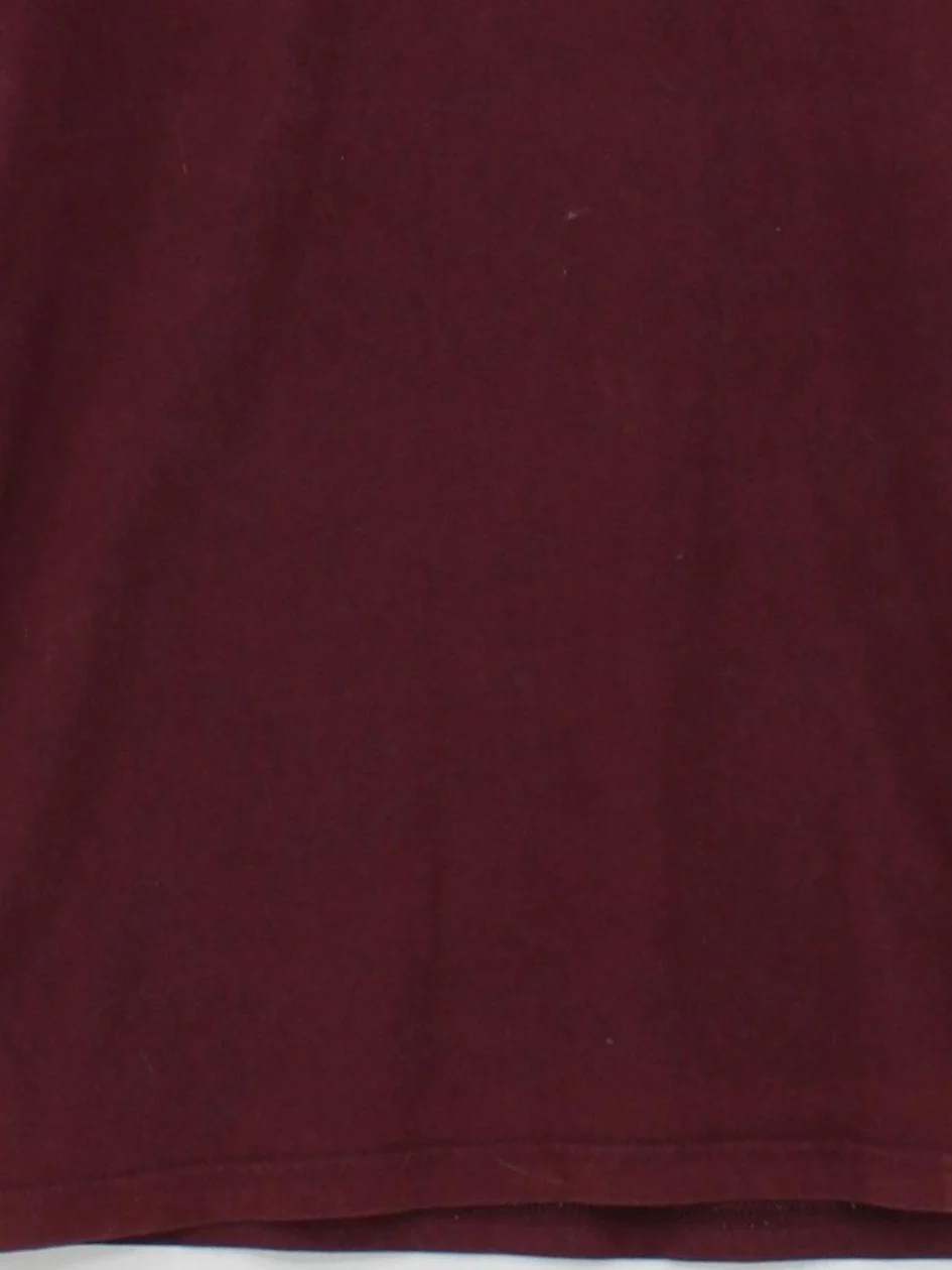 Fred Perry Men's T-Shirt S Red 100% Cotton Basic - Image 4
