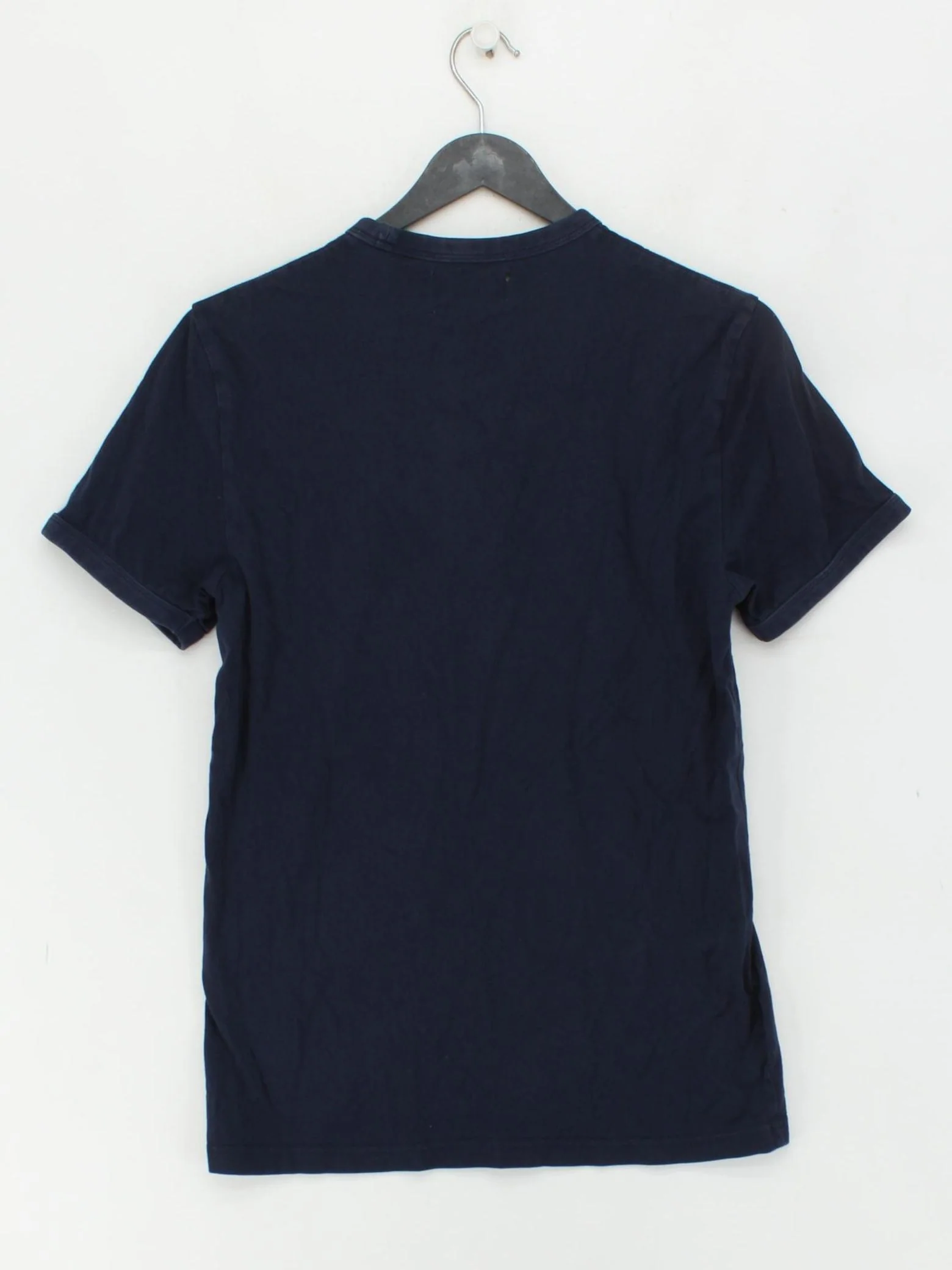 Fred Perry Men's T-Shirt XS Blue Graphic Cotton with Elastane Basic - Image 2