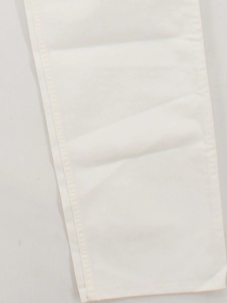 Fred Perry Men's Trousers M Cream 100% Cotton Straight Chino - Image 4