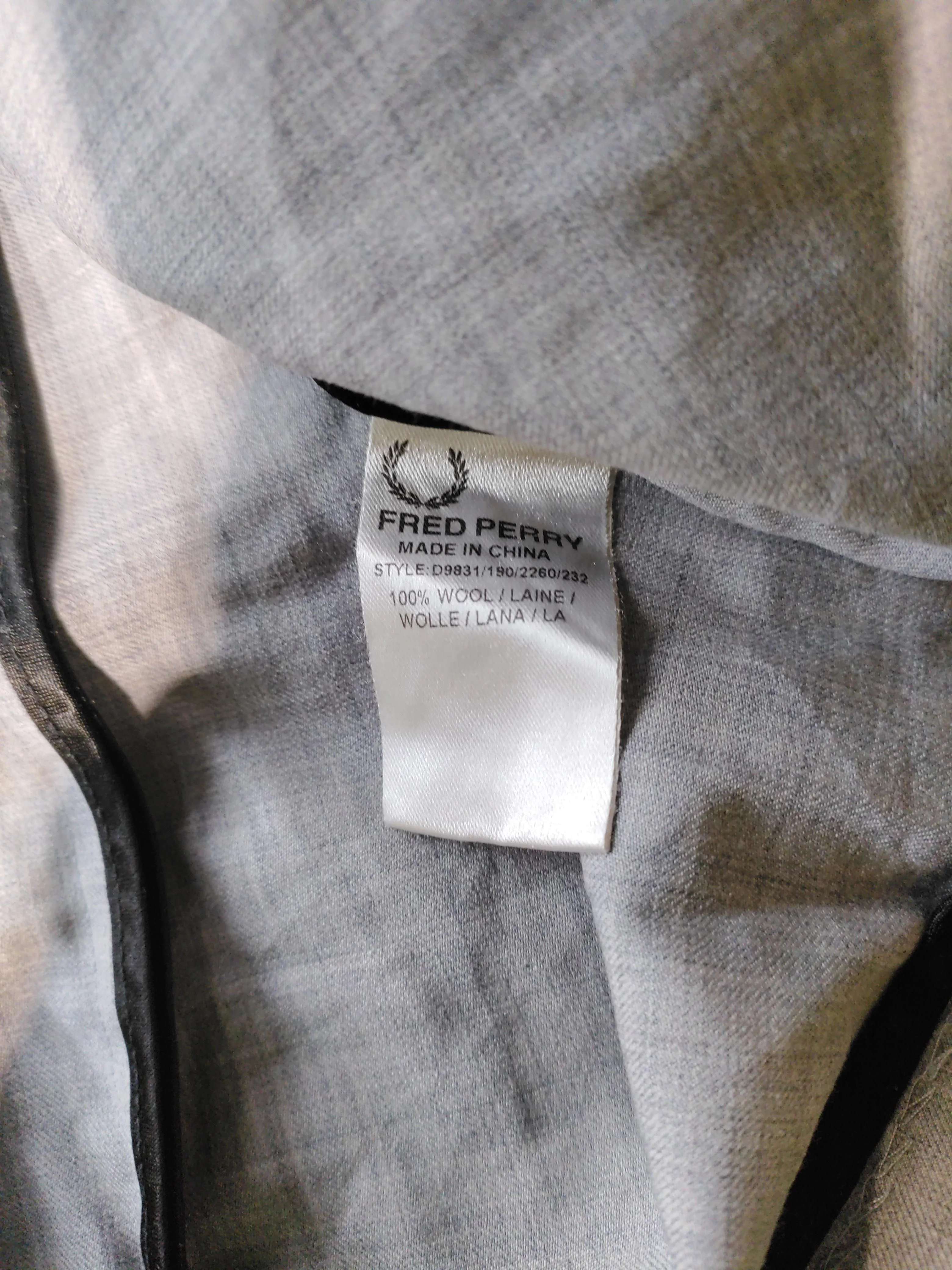 Fred Perry Shirt Mini Dress UK10 in Grey - Image 6