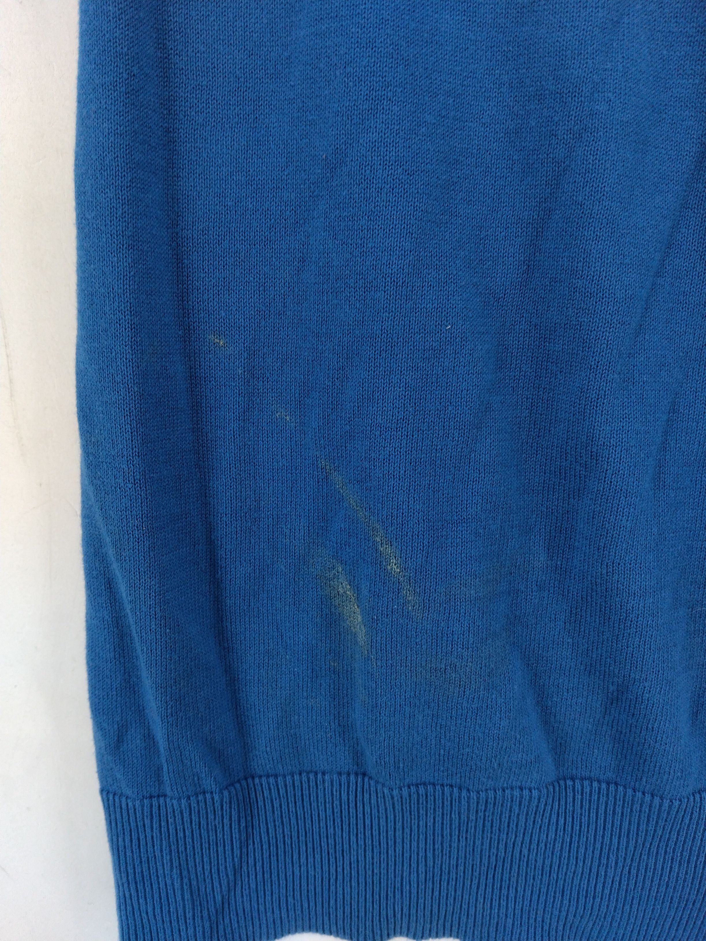 Fred Perry Women's Polo UK 12 Blue 100% Cotton Short Sleeve Collared Basic - Image 5
