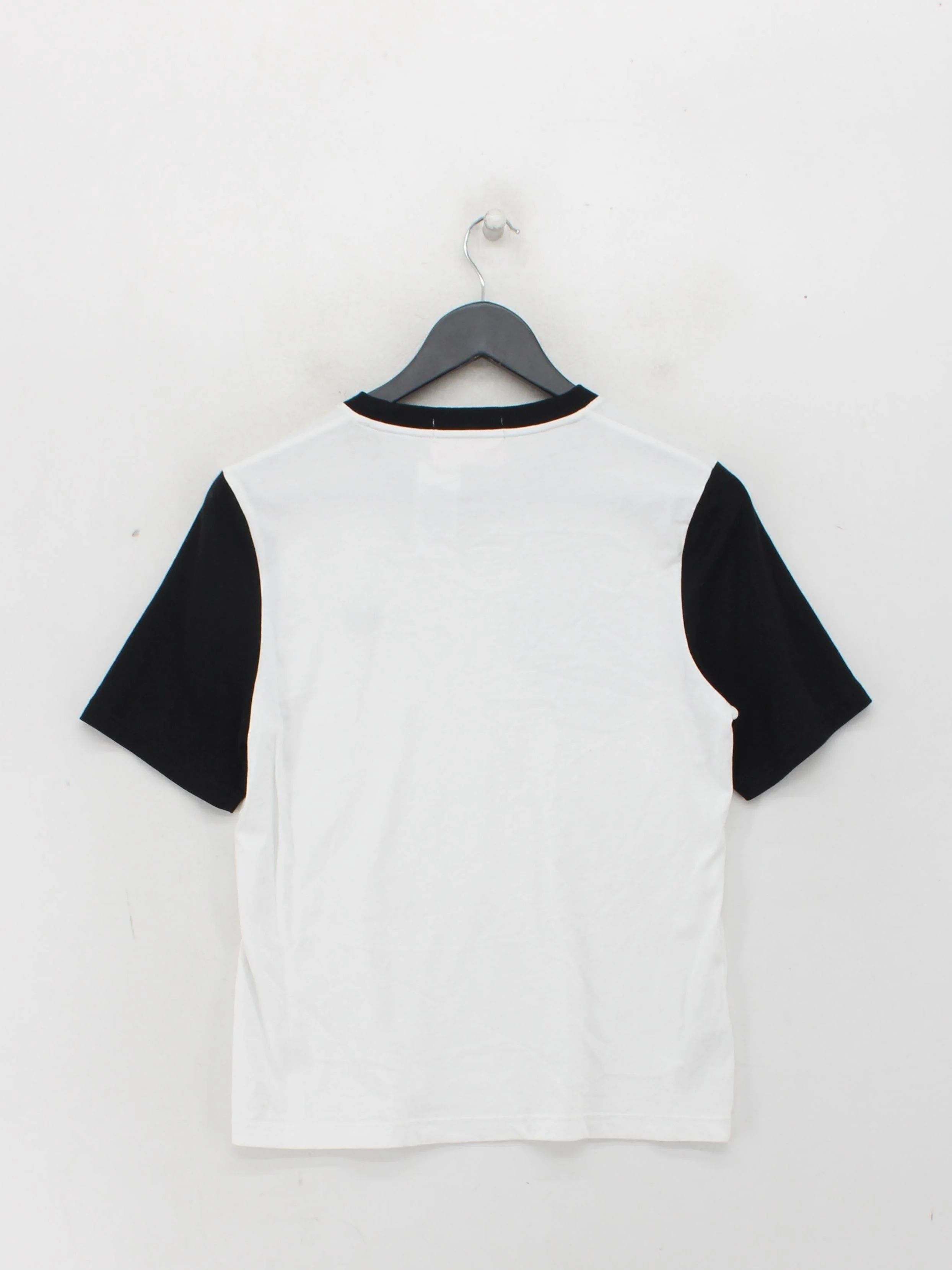 Fred Perry Women's T-Shirt UK 12 White Cotton with Polyester Basic - Image 2