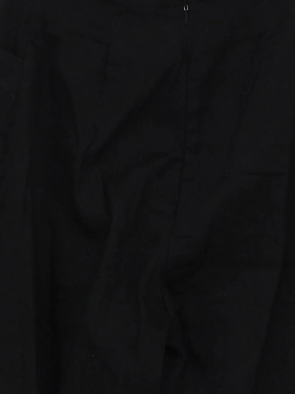 Freddies Of Pinewood Women's Trousers W 24 in Black Cotton with Elastane Capri - Image 3