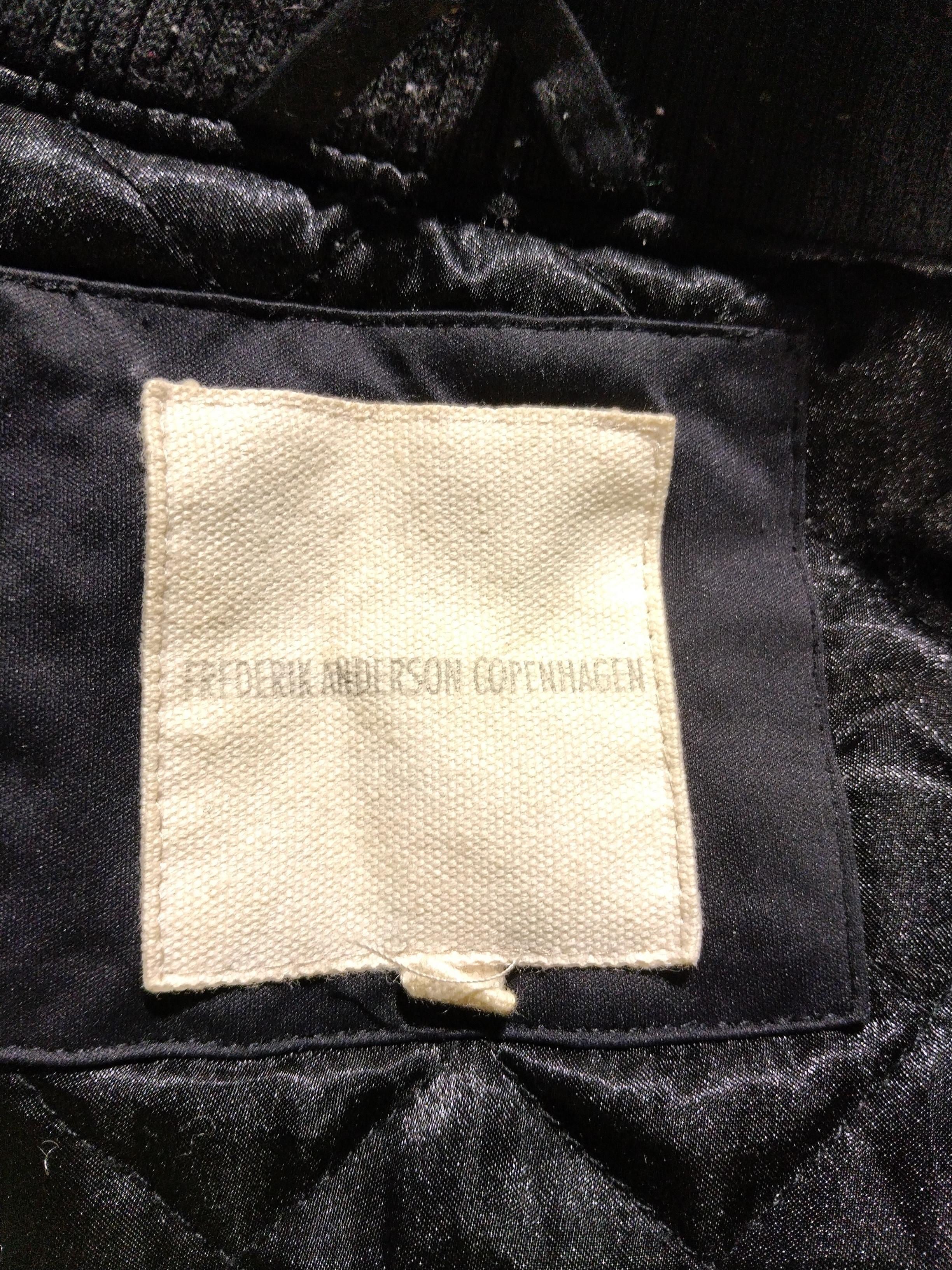 Frederik Anderson Copenhagen Bomber Jacket jacket black - Image 9