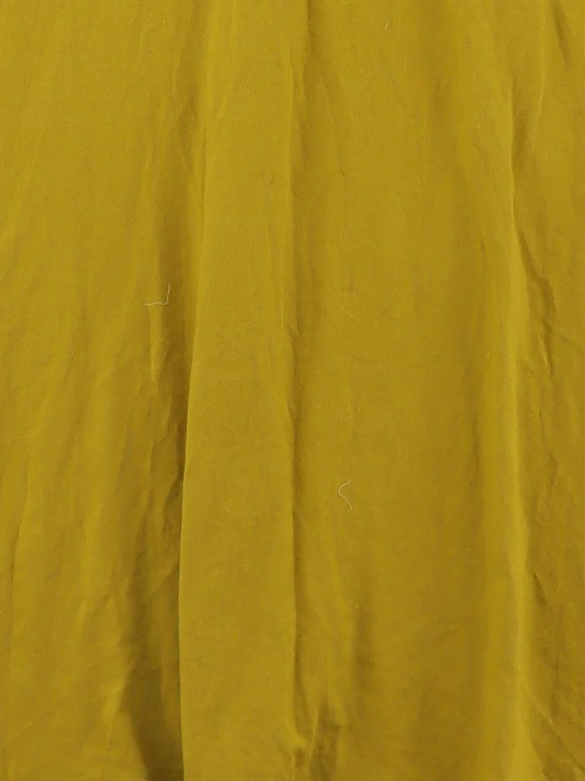 free-est Shirt Midi Dress S in Yellow - Image 4