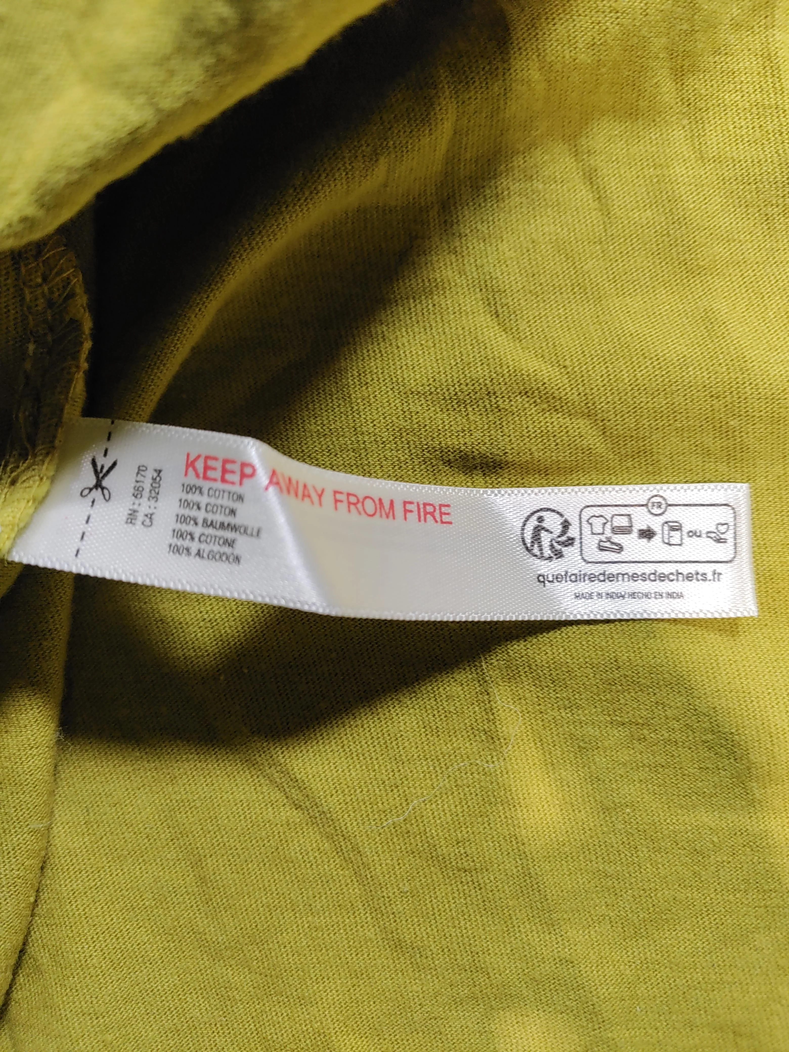 free-est Shirt Midi Dress S in Yellow - Image 6