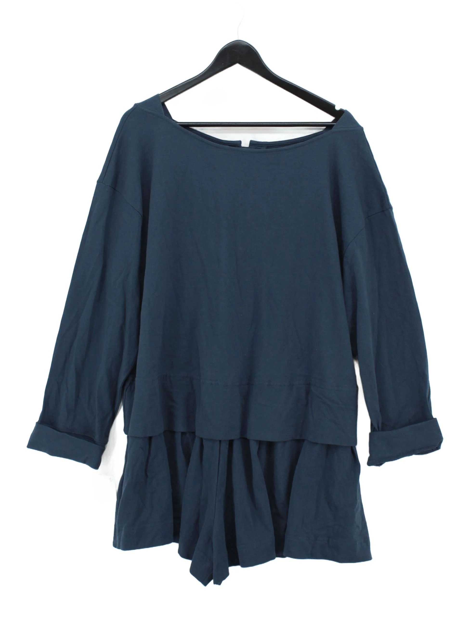 Free-est Women's Playsuit XL Blue 100% Cotton Playsuit New with tags
