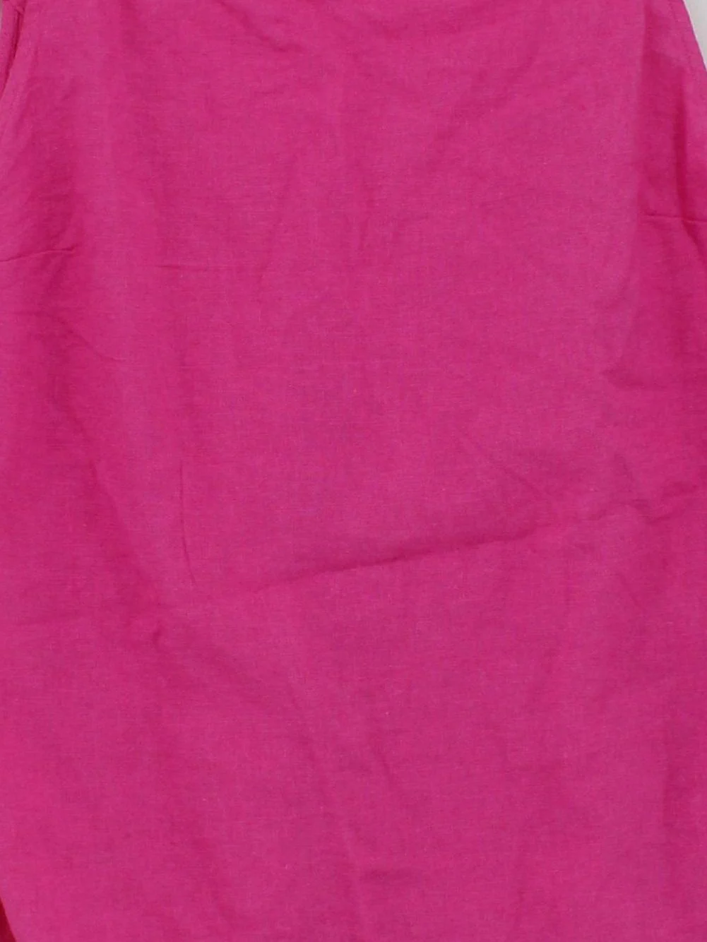 Free-est Women's T-Shirt XL Pink Linen with Cotton Camisole - Image 3