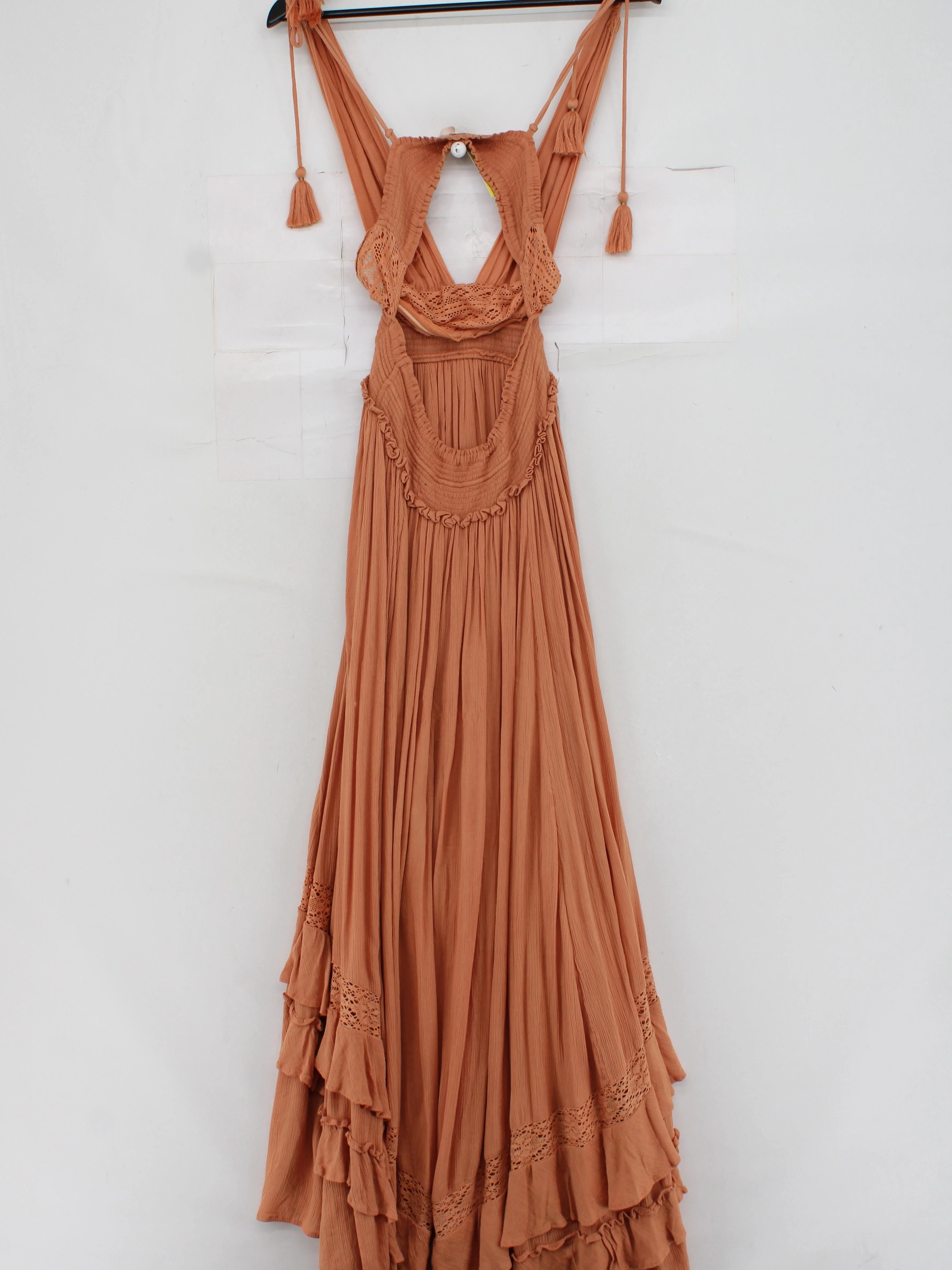 Free People Maxi Dress XS in Tan - Image 2