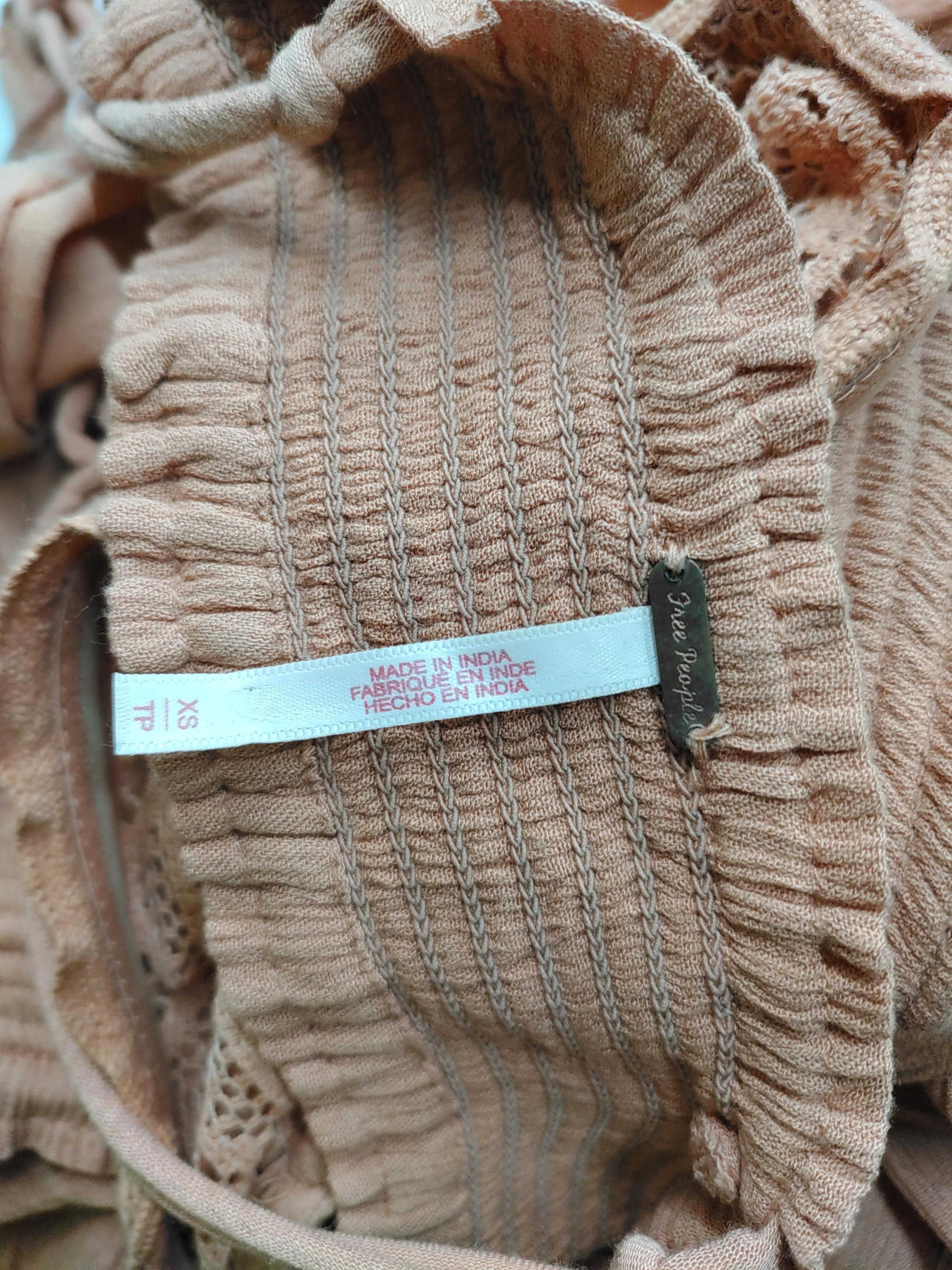 Free People Maxi Dress XS in Tan - Image 5