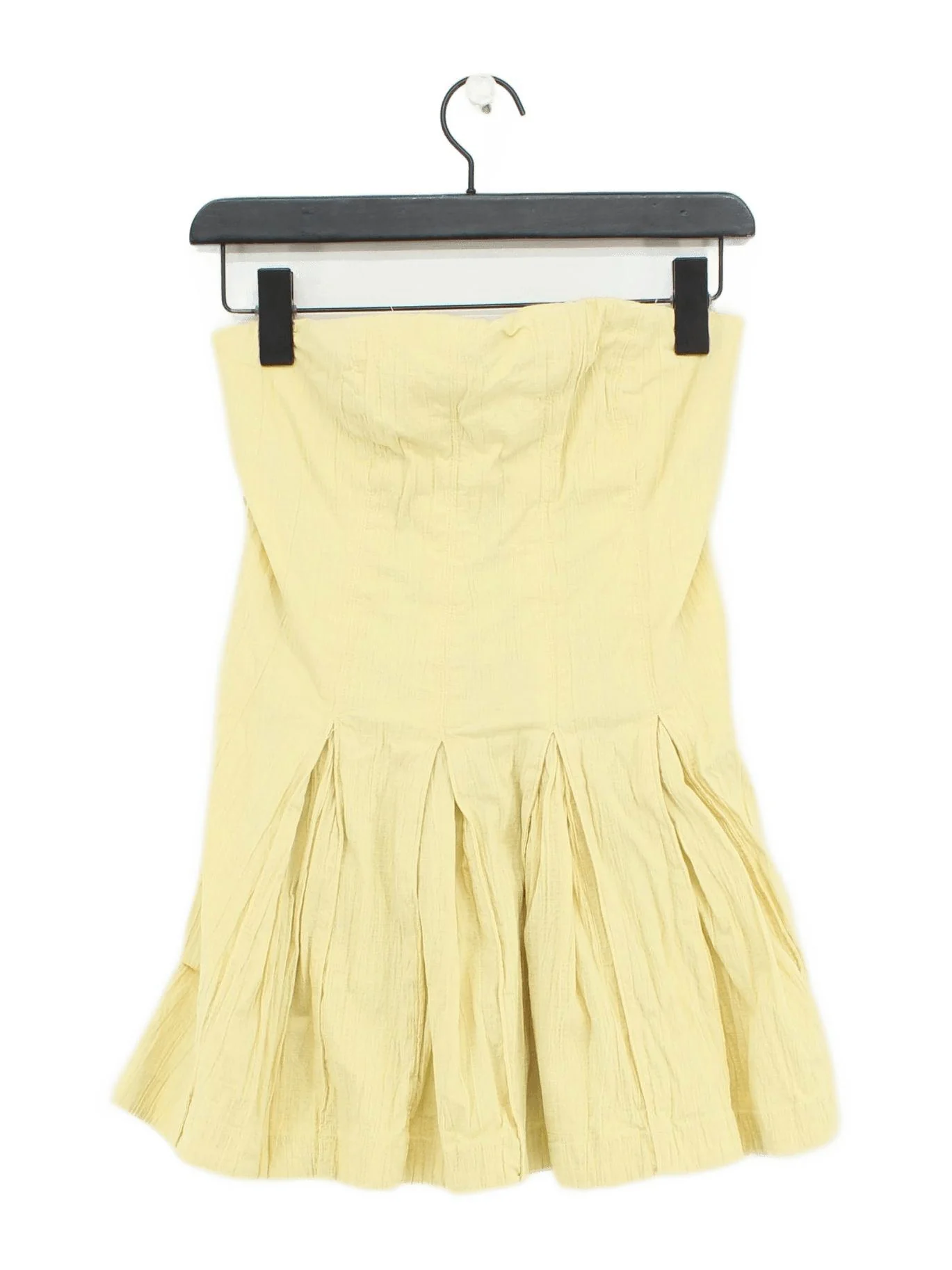 Free People Mini Dress M in Yellow